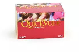 00354 Liquid Control Set Quickvue In-Line Strep A Positive, Negative 12 Swabs