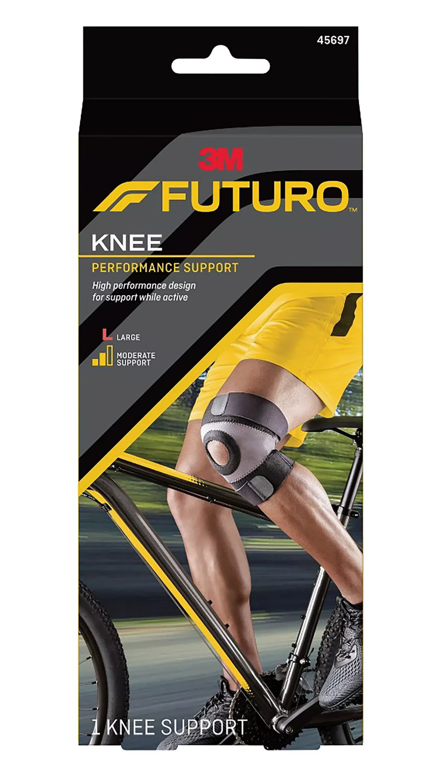 3M™ Futuro™ Sport Moisture Control Knee Brace, Large, 1 Case of 12