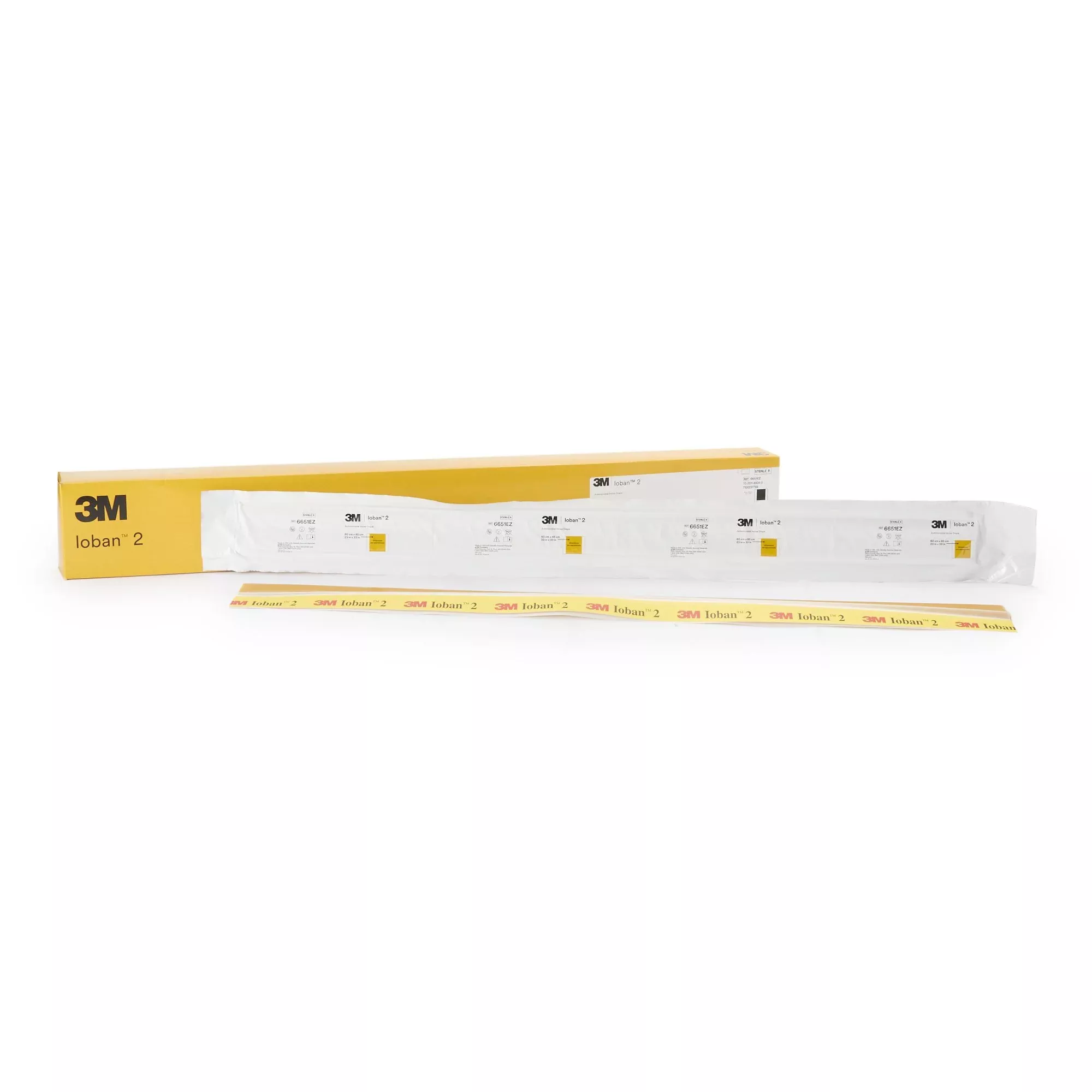 3M™ Ioban™ 2 Sterile Antimicrobial Incise Surgical Drape, 23 x 33 Inch, 1 Case of 40