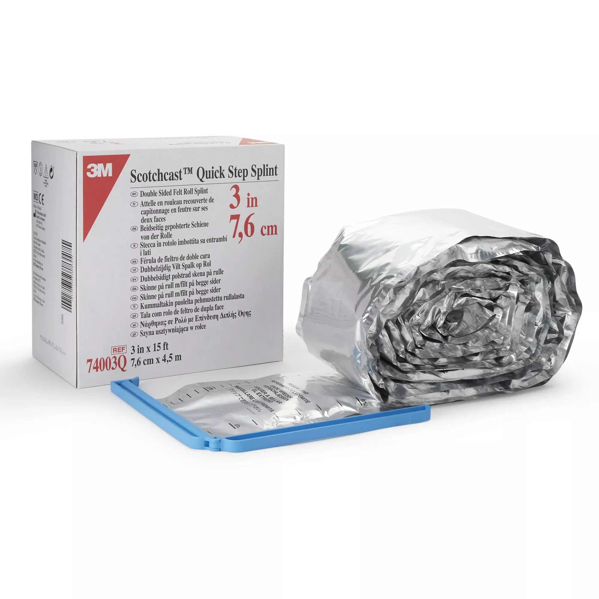 3M™ Scotchcast™ Splint, Fiberglass, White, 1 Case of 2