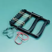 A3488 Performance Health Rolyan Basic Ergonomic Hand Exerciser, Black