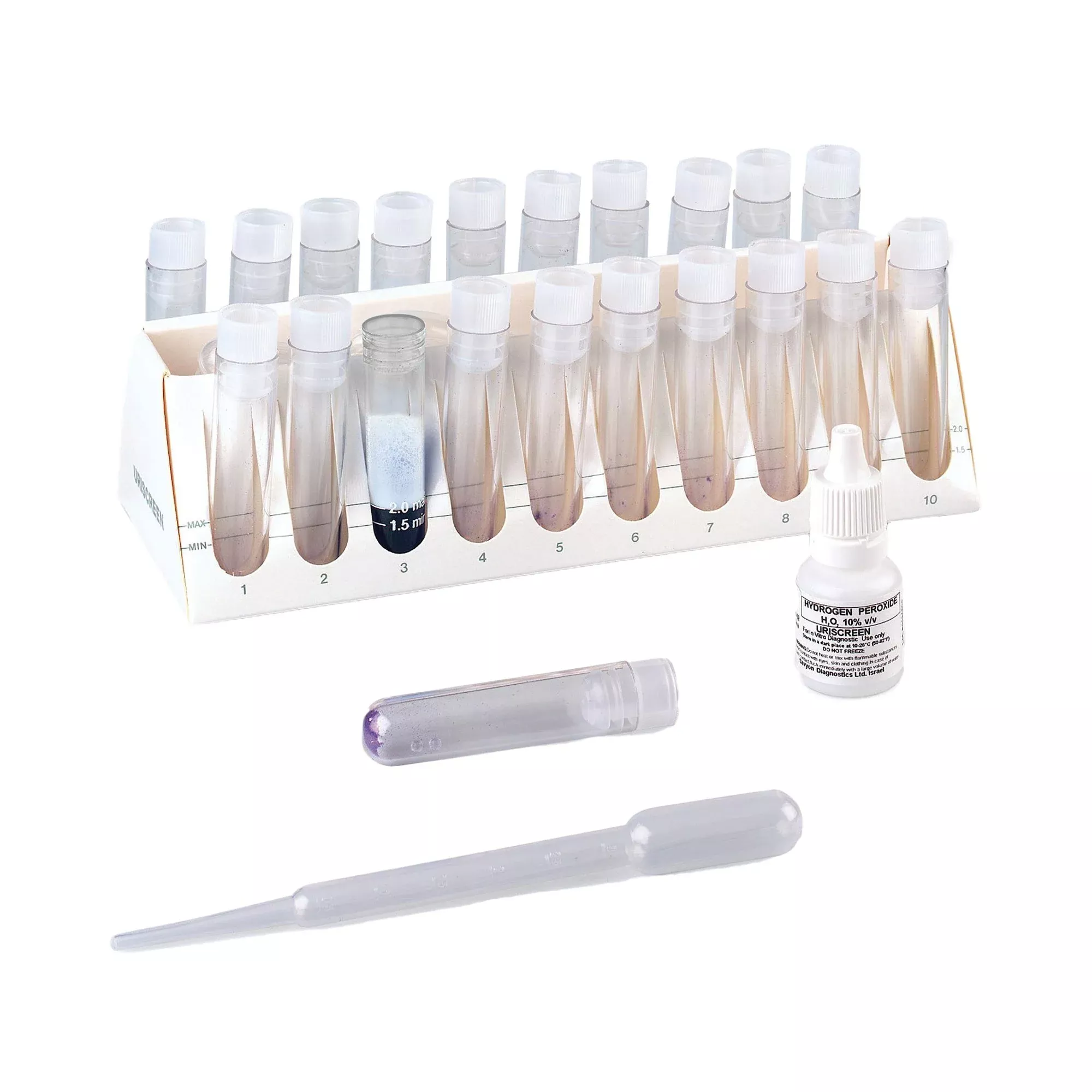 Accutest Uriscreen™ Urinary Tract Infection Detection Urinalysis Rapid Test Kit, 1 Box of 20