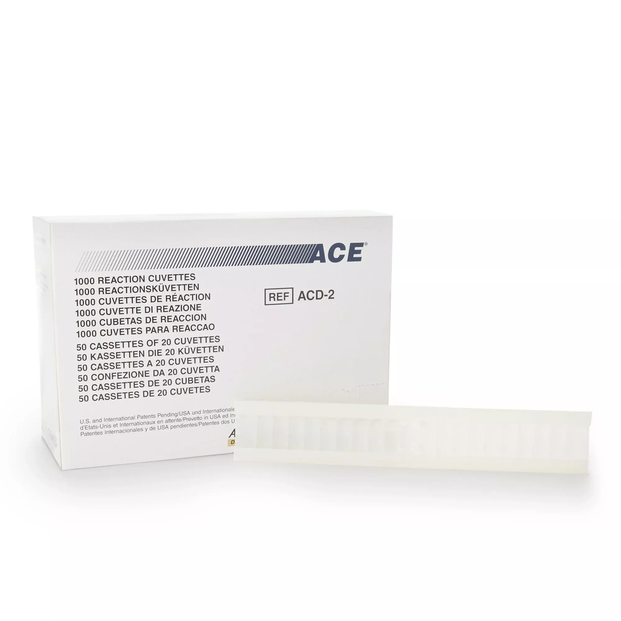 Ace Cuvette for Ace Alera Clinical Chemistry Systems, 1 Box of 1000