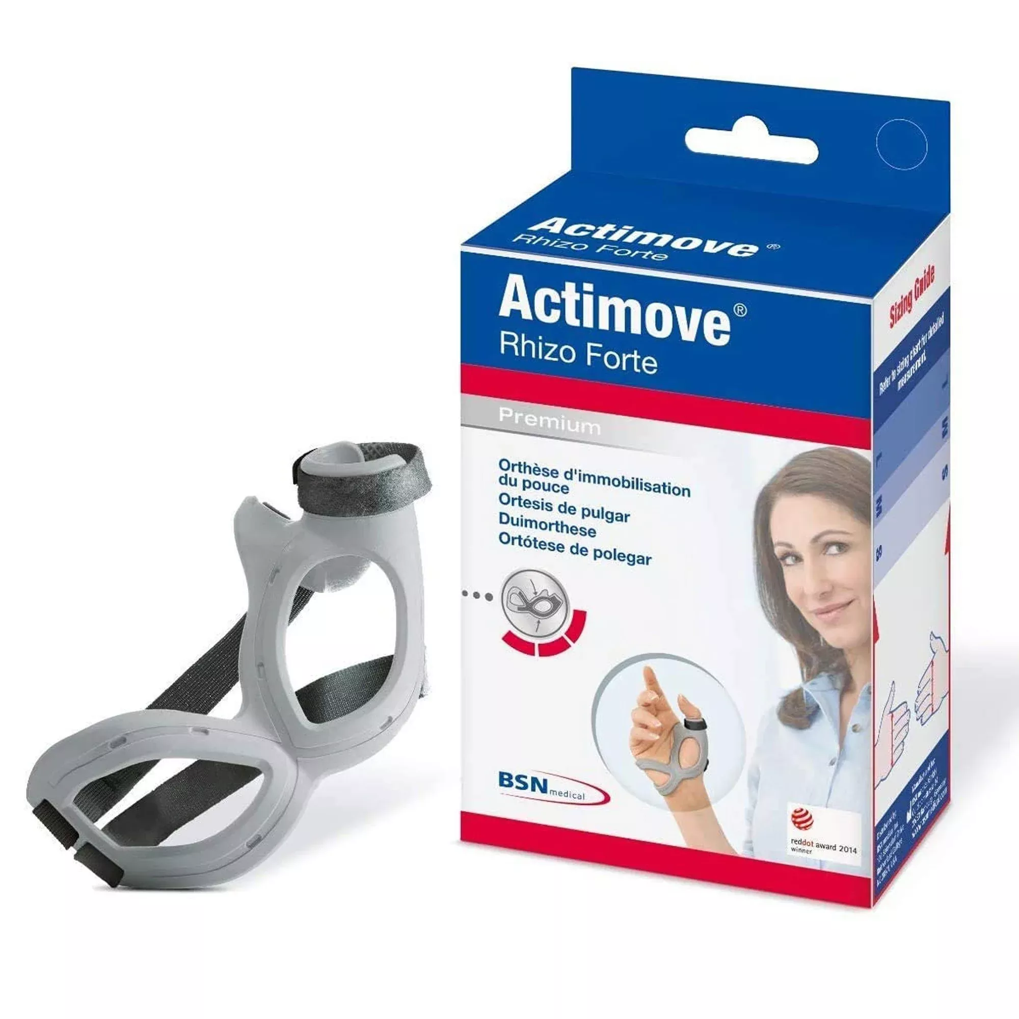 Actimove Rhizo Forte Left Thumb Support, Small, 1 Each