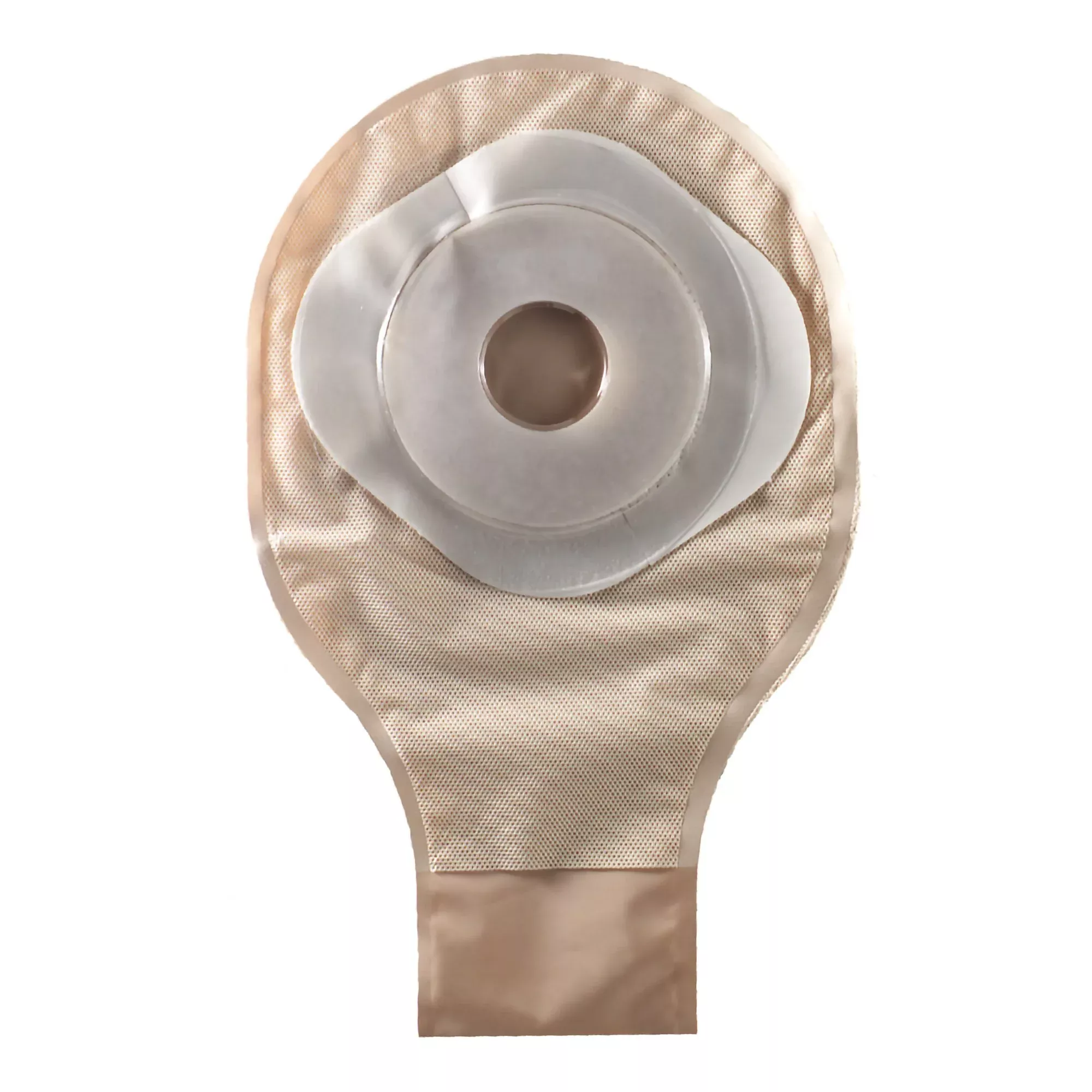 ActiveLife One-Piece Drainable Opaque Colostomy Pouch, 10 Inch Length, 2½ Inch Stoma, 1 Box of 10