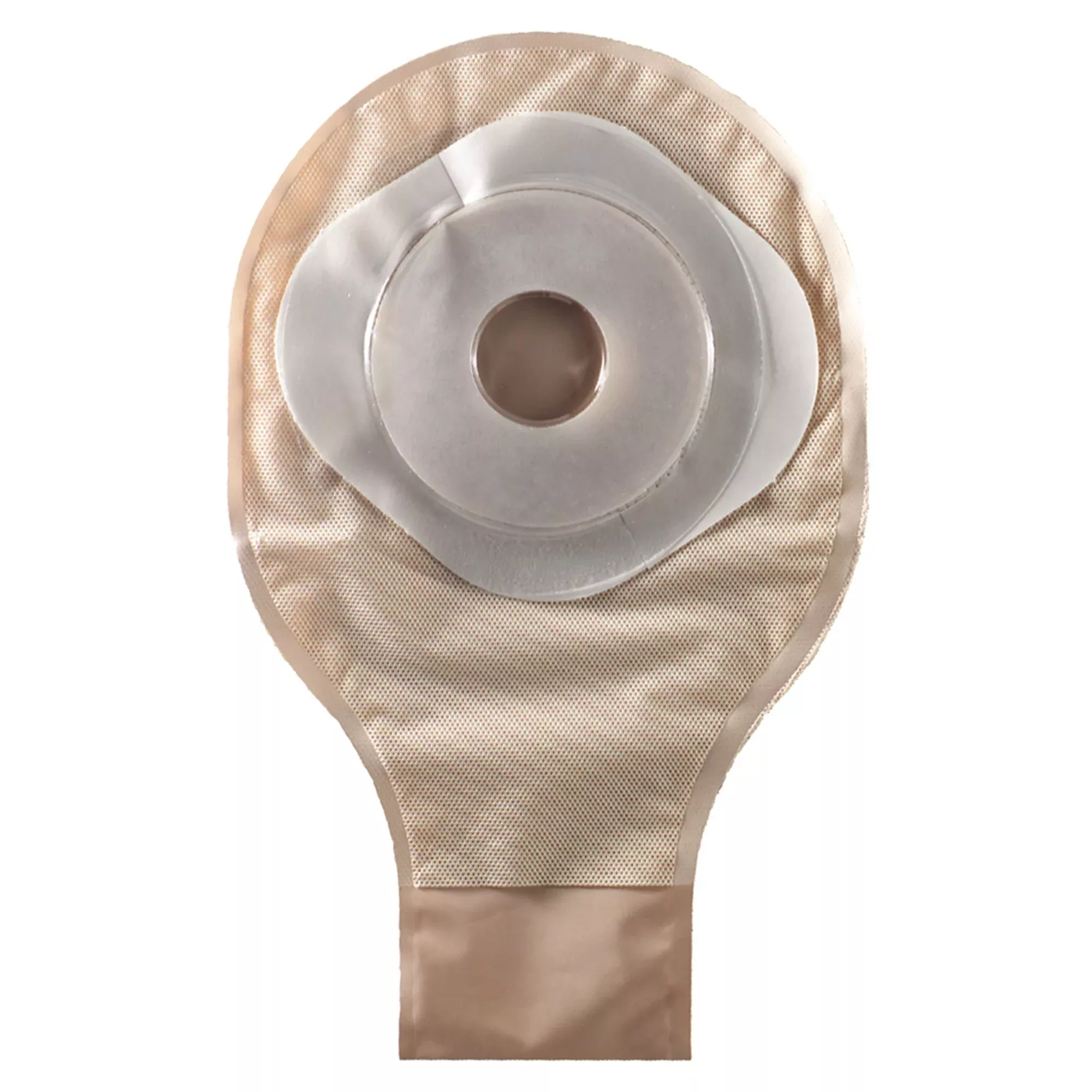 ActiveLife One-Piece Drainable Transparent Colostomy Pouch, 12 Inch Length, 1½ Inch Stoma, 1 Box of 5