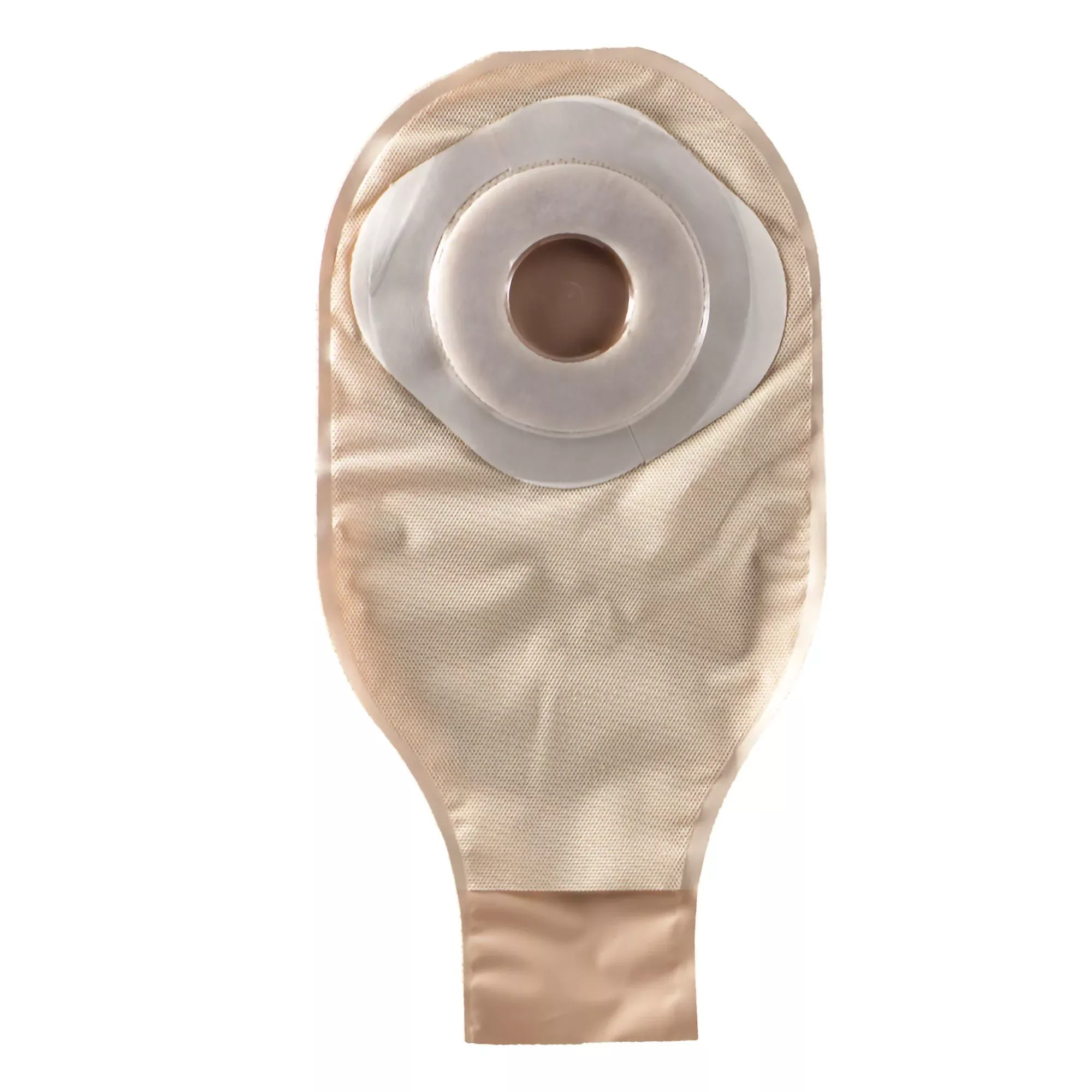 ActiveLife One-Piece Drainable Transparent Colostomy Pouch, 12 Inch Length, 3/4 Inch Stoma, 1 Box of 10
