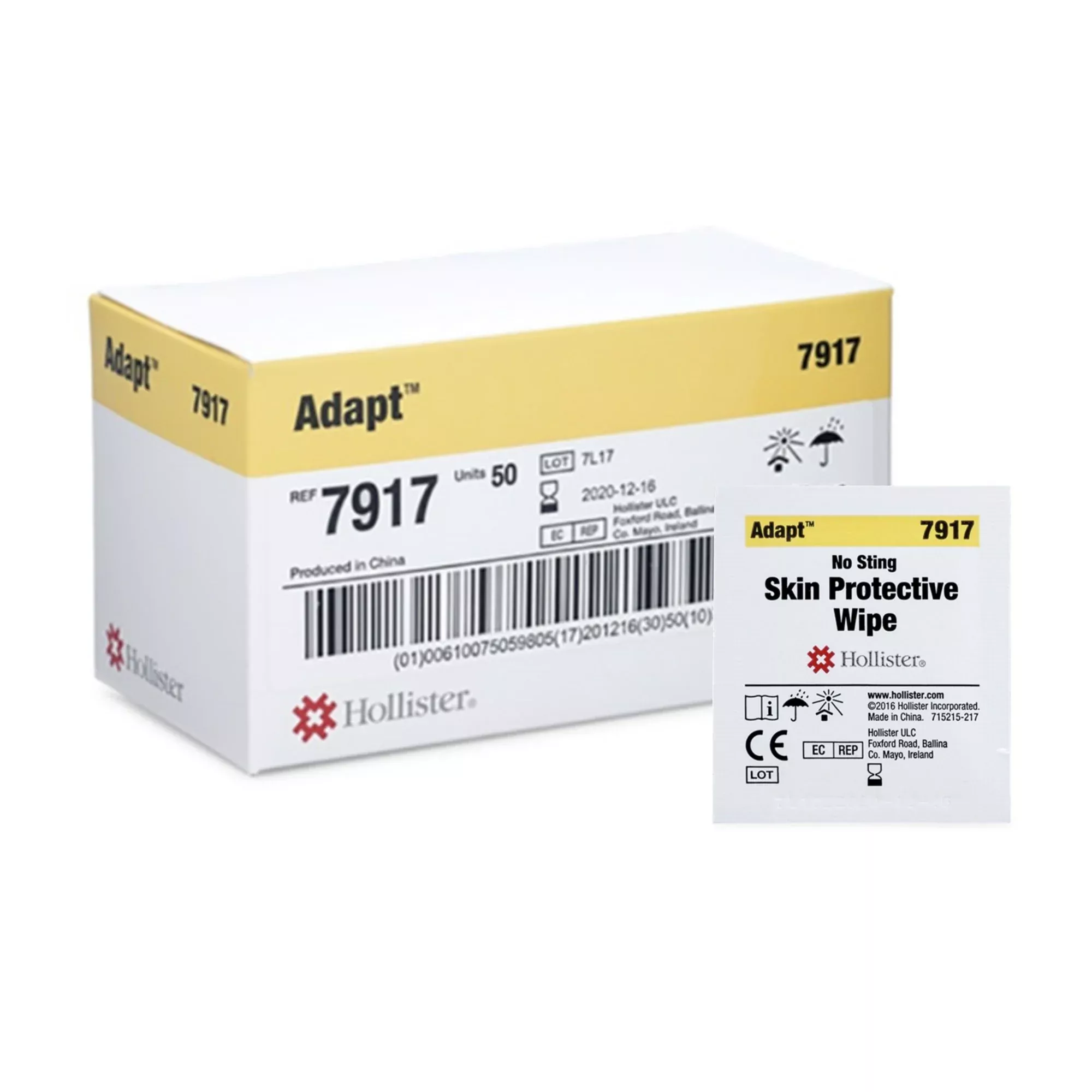 Adapt™ No Sting Skin Protective Wipe, 1 Box