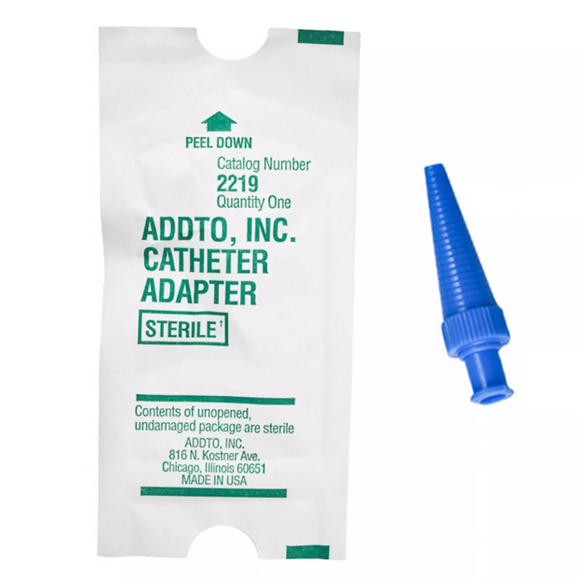Addto Catheter / Syringe Adapter, 1 Each