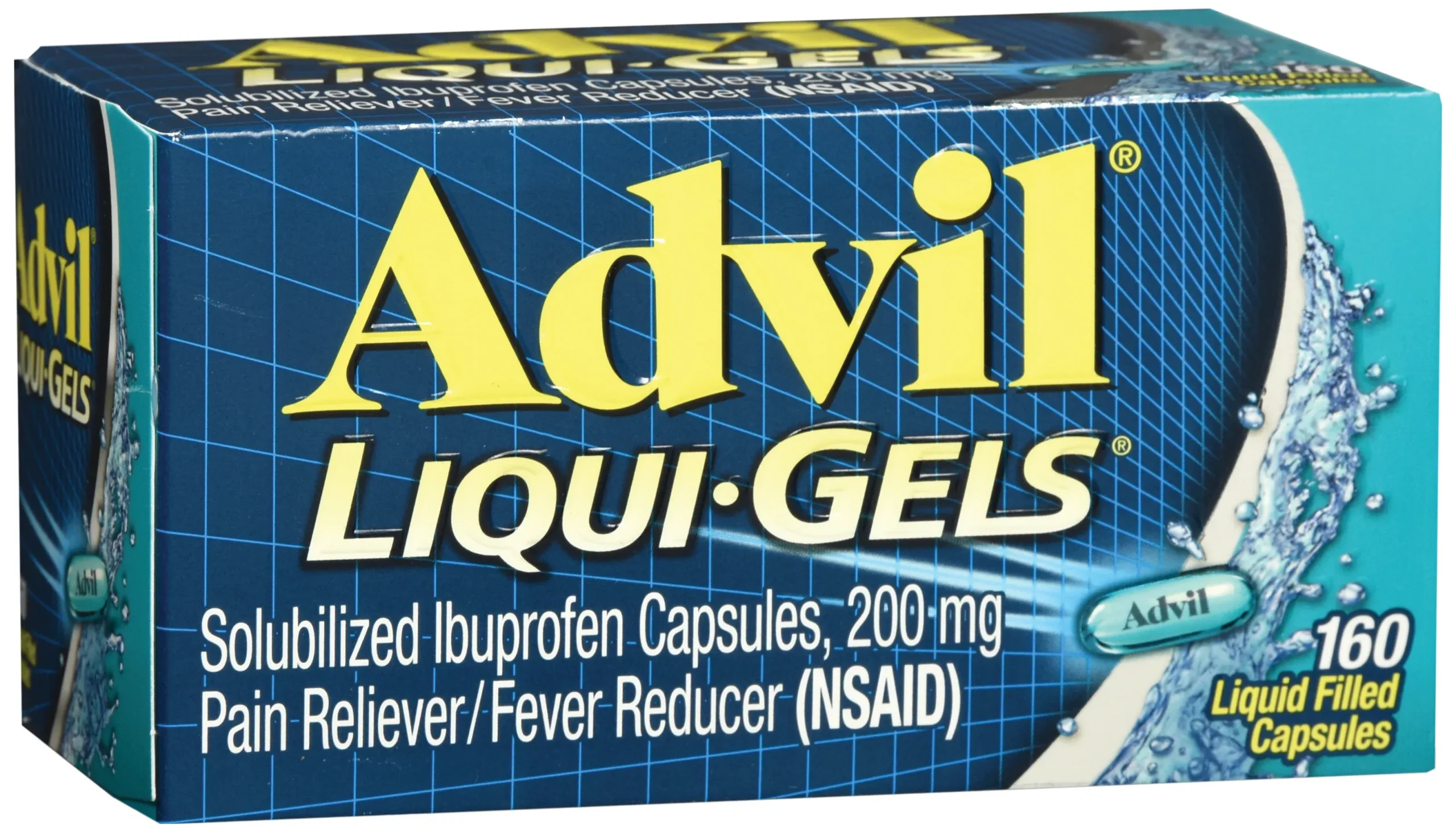 Advil Liqui-Gels Ibuprofen Pain Relief, 1 Bottle