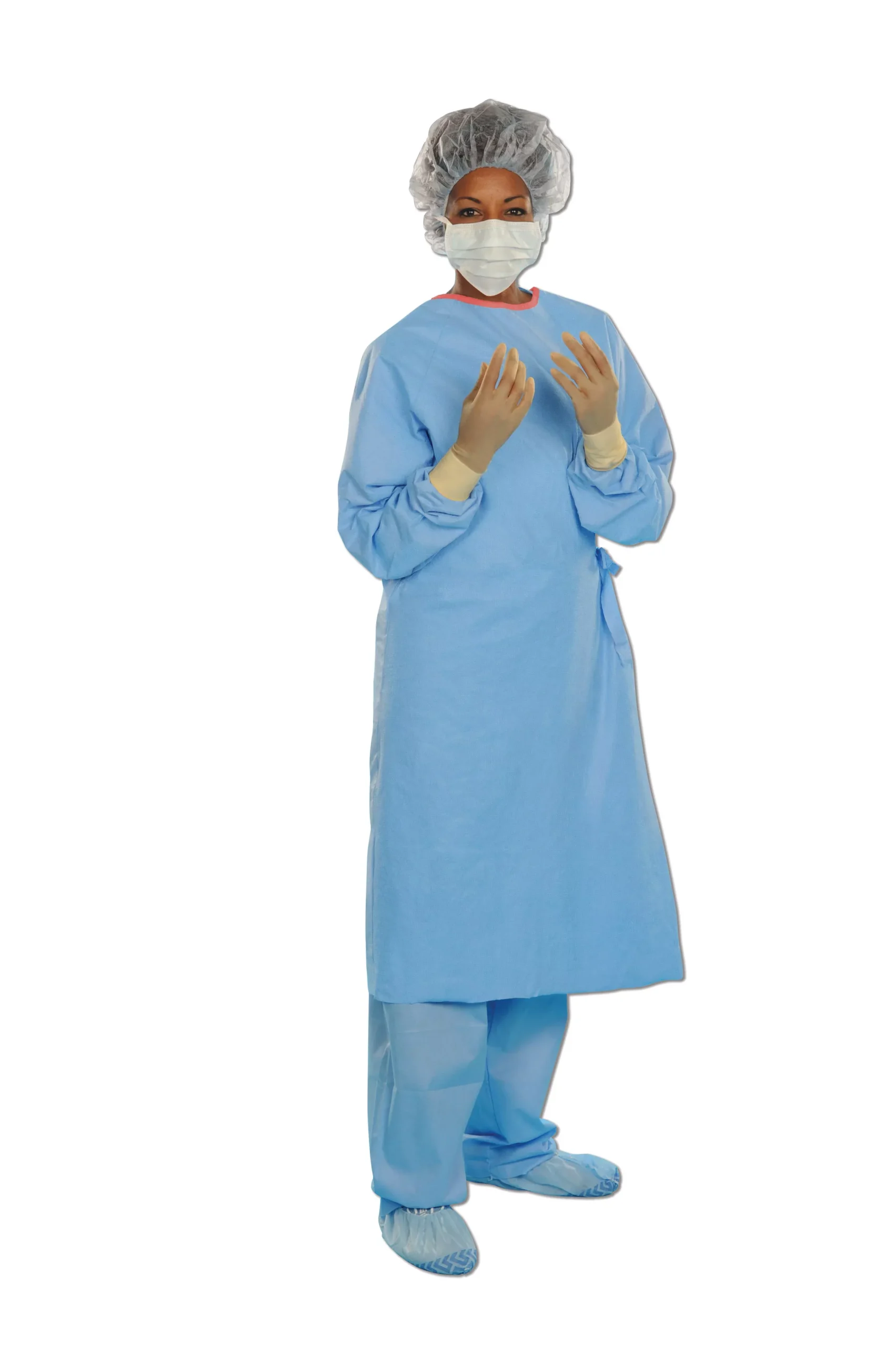 AERO BLUE Surgical Gown with Towel, 2X Large, 1 Case of 28