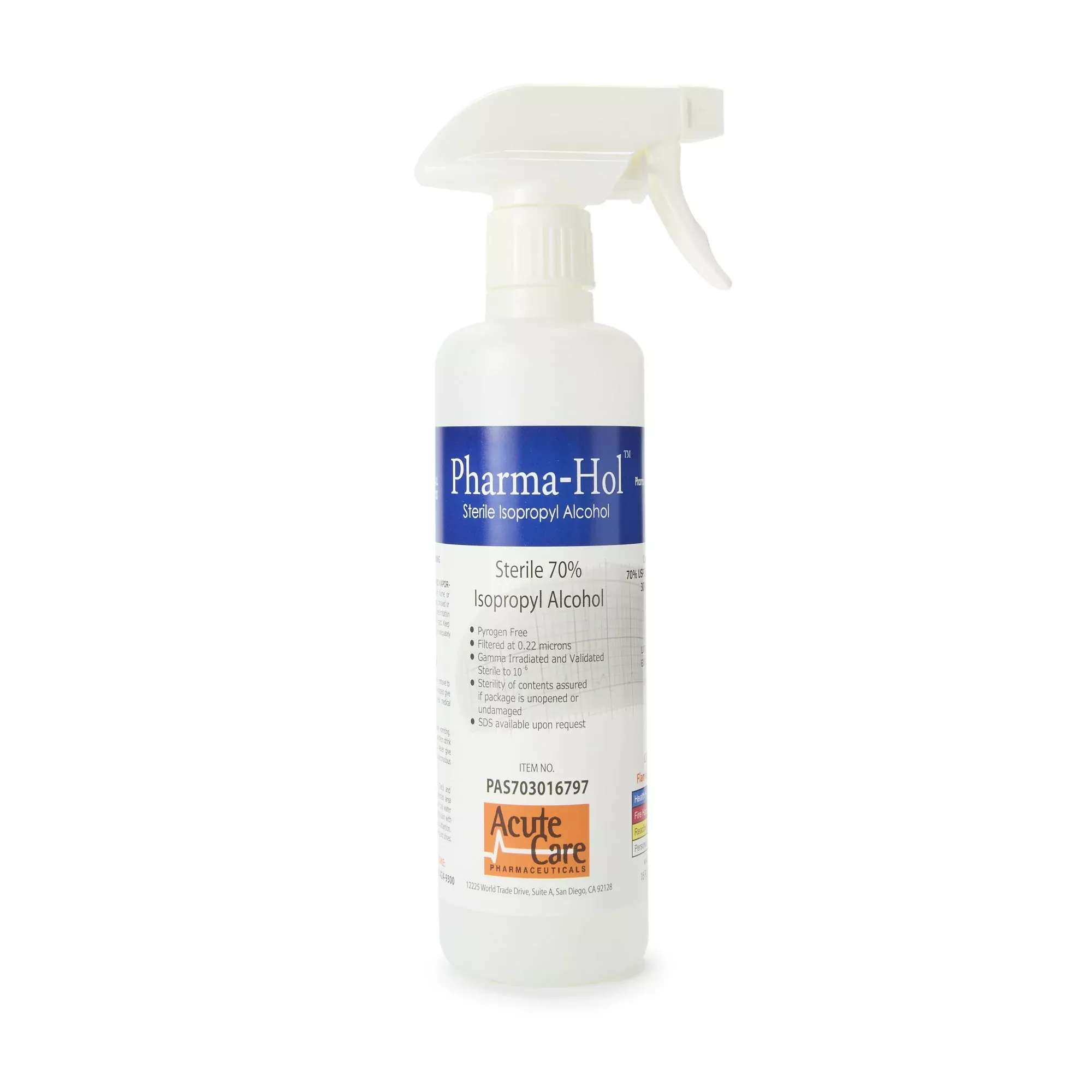 ALCOHOL, PHARMA-HOL STR 16OZ