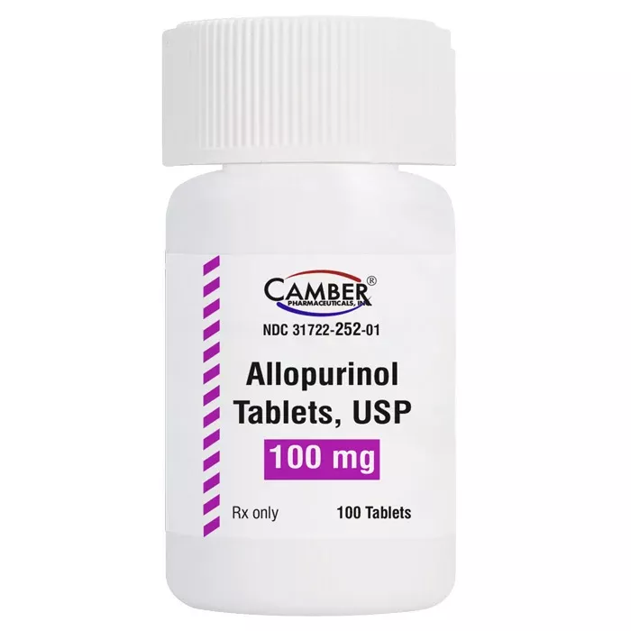 Allopurinol Tablets 100 mg, 100 Count (RX)