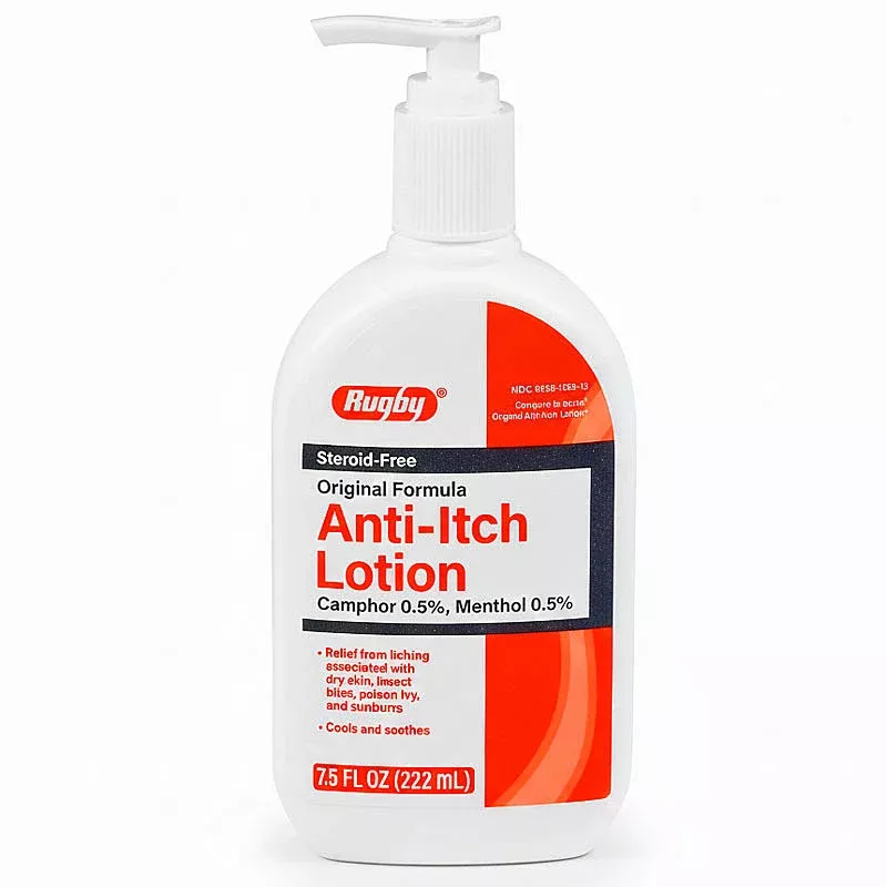 Anti-Itch Lotion with Camphor 0.5% & Menthol 0.5% Pump Bottle 7.5 oz