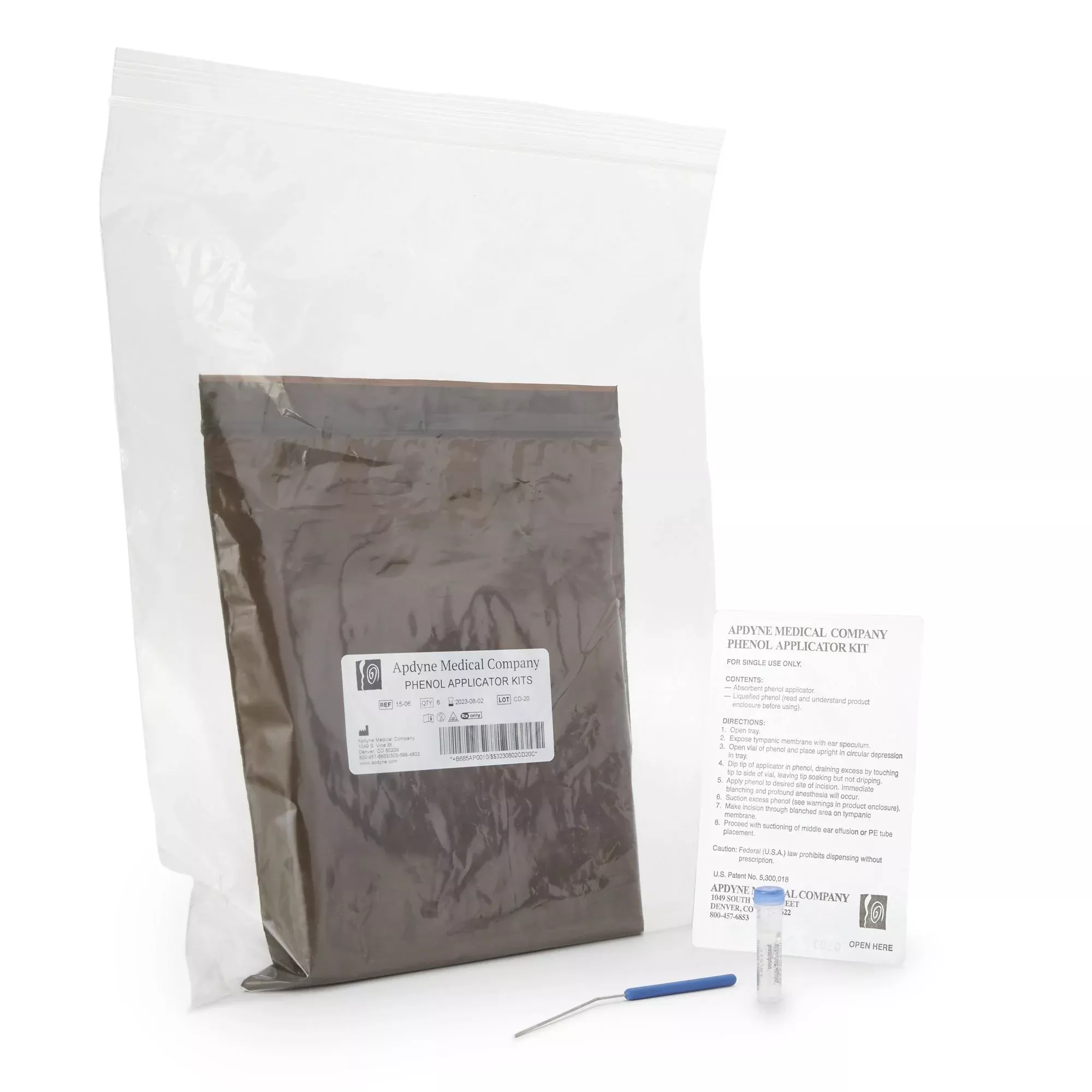 Apdyne Phenol Applicator Kit, 1 Each