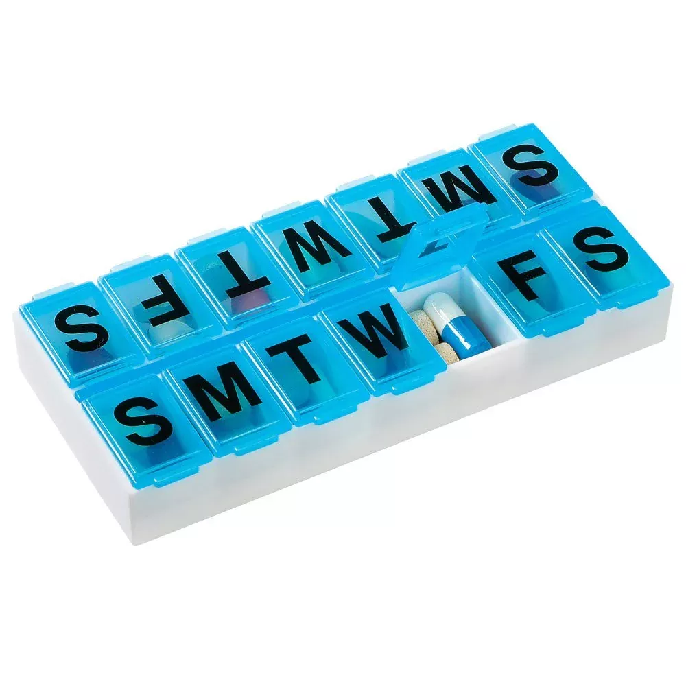 Apothecary Products Pill Organizer, 1 Pack of 6