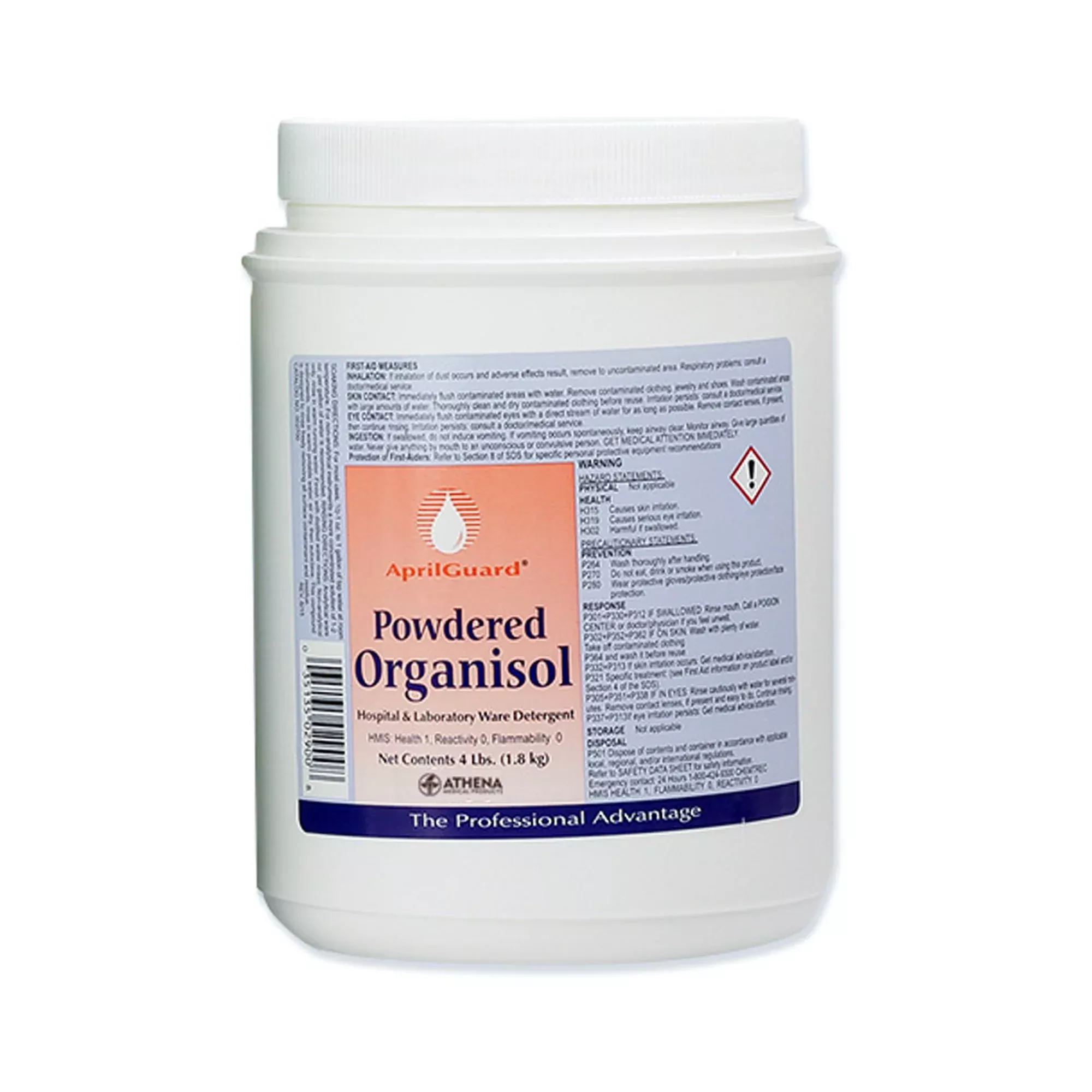 AprilGuard Organisol Instrument Detergent / Presoak, 1 Each