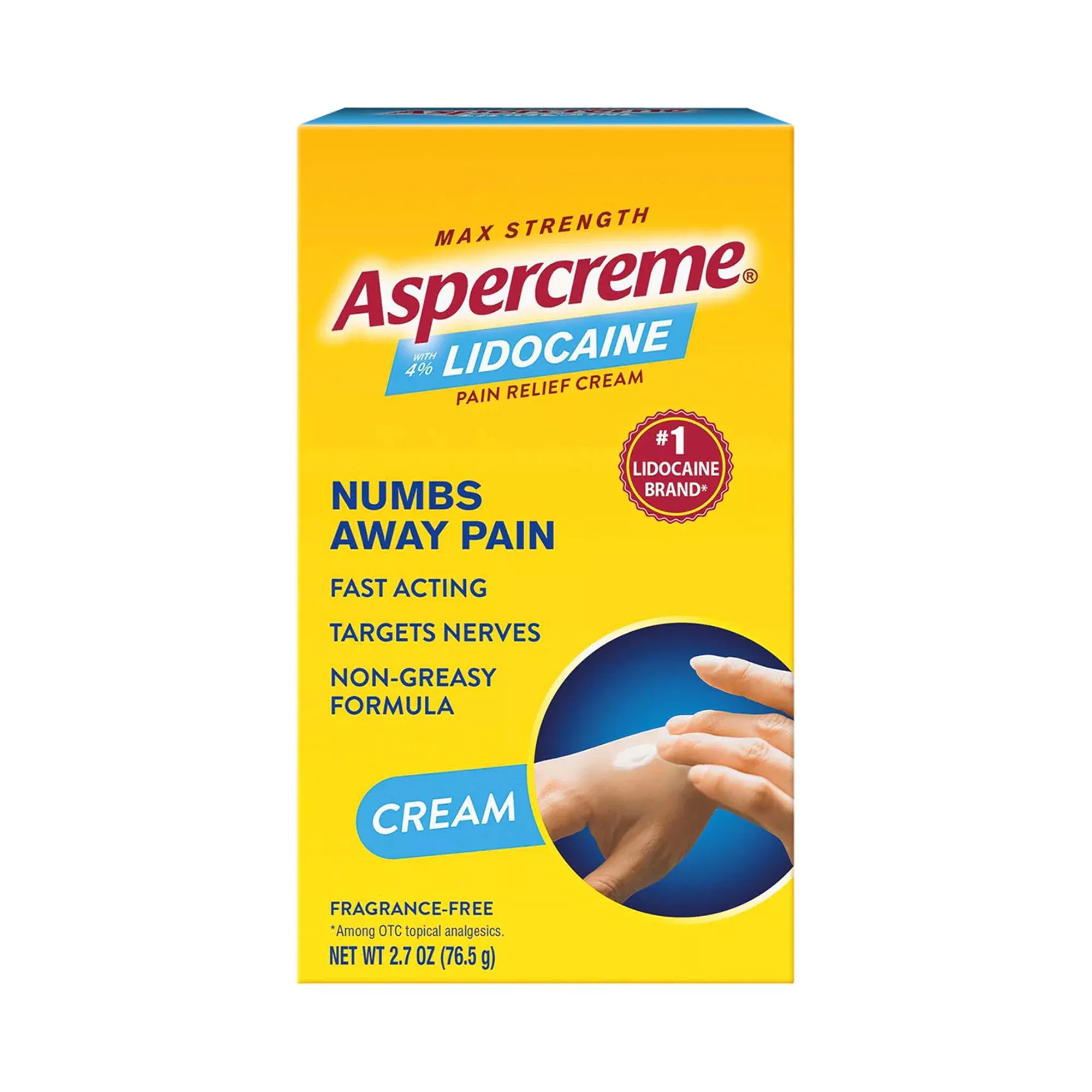 Aspercreme Lidocaine Topical Pain Relief, 1 Each
