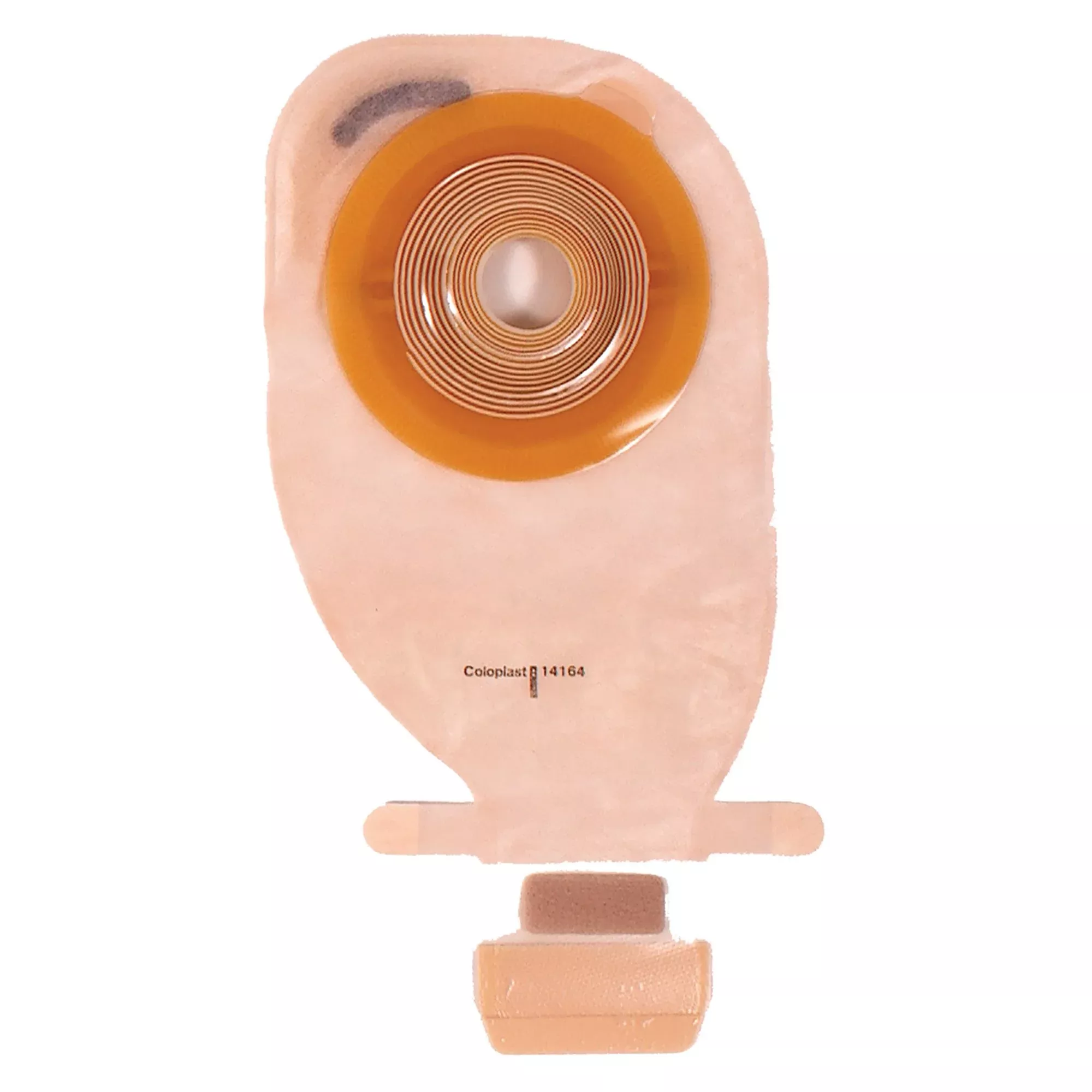 Assura Deep Convex MAXI One-Piece Drainable Pouch, 11 Inch Length, 15-43 mm Stoma, 1 Box of 10