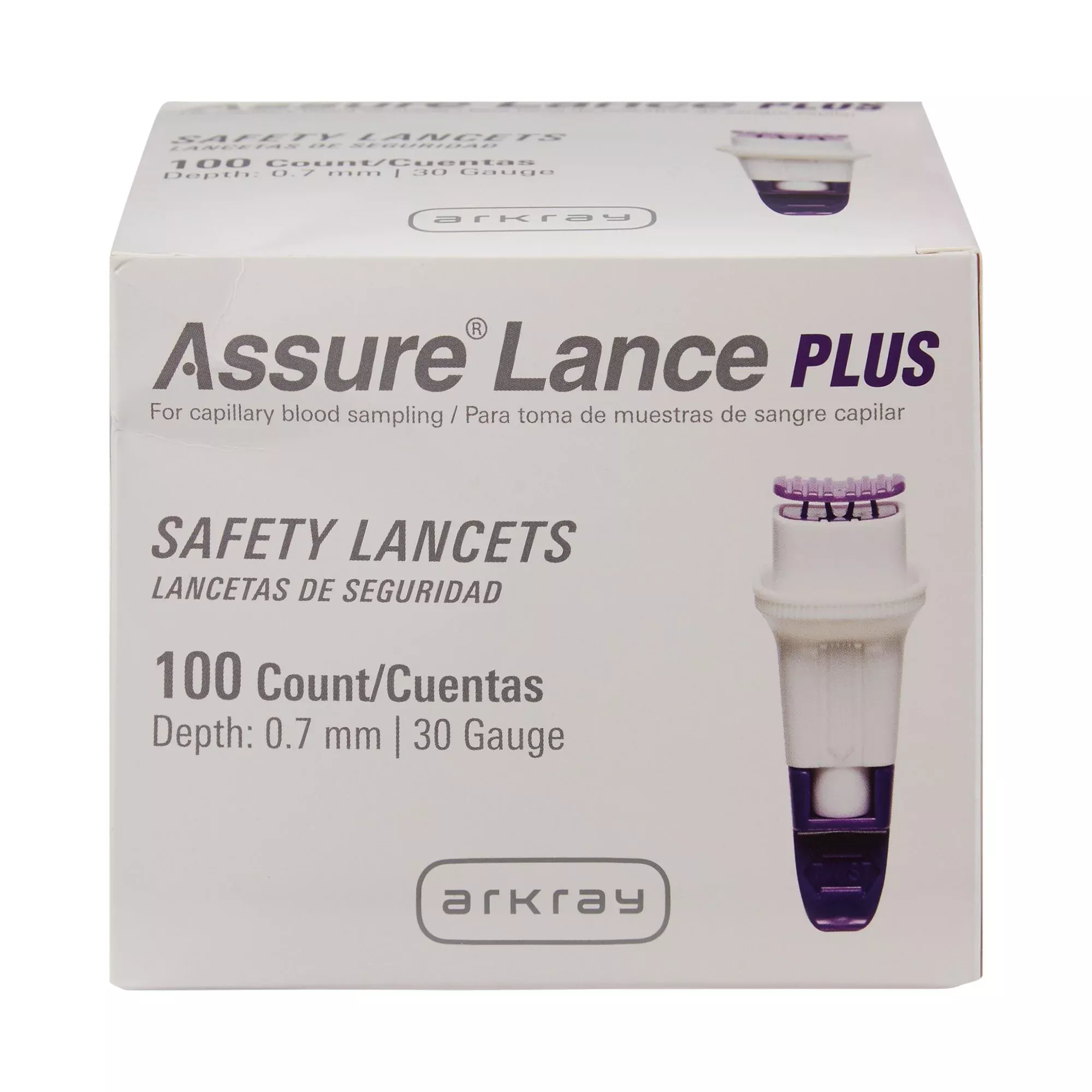 Assure Lance Plus Safety Lancet, 1 Case of 2400