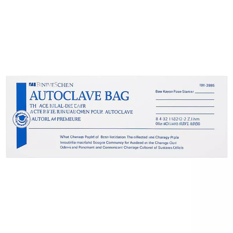 Autoclave Bag Self Sealing for Steam Sterilization 10 x 2.5 inch 1000/Box