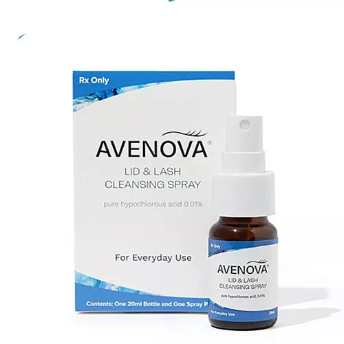 Avenova Rx with Neutrox Lid and Lash Cleansing Spray 0.01%