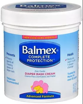 Balmex Zinc Oxide Diaper Rash Cream, 1 Each