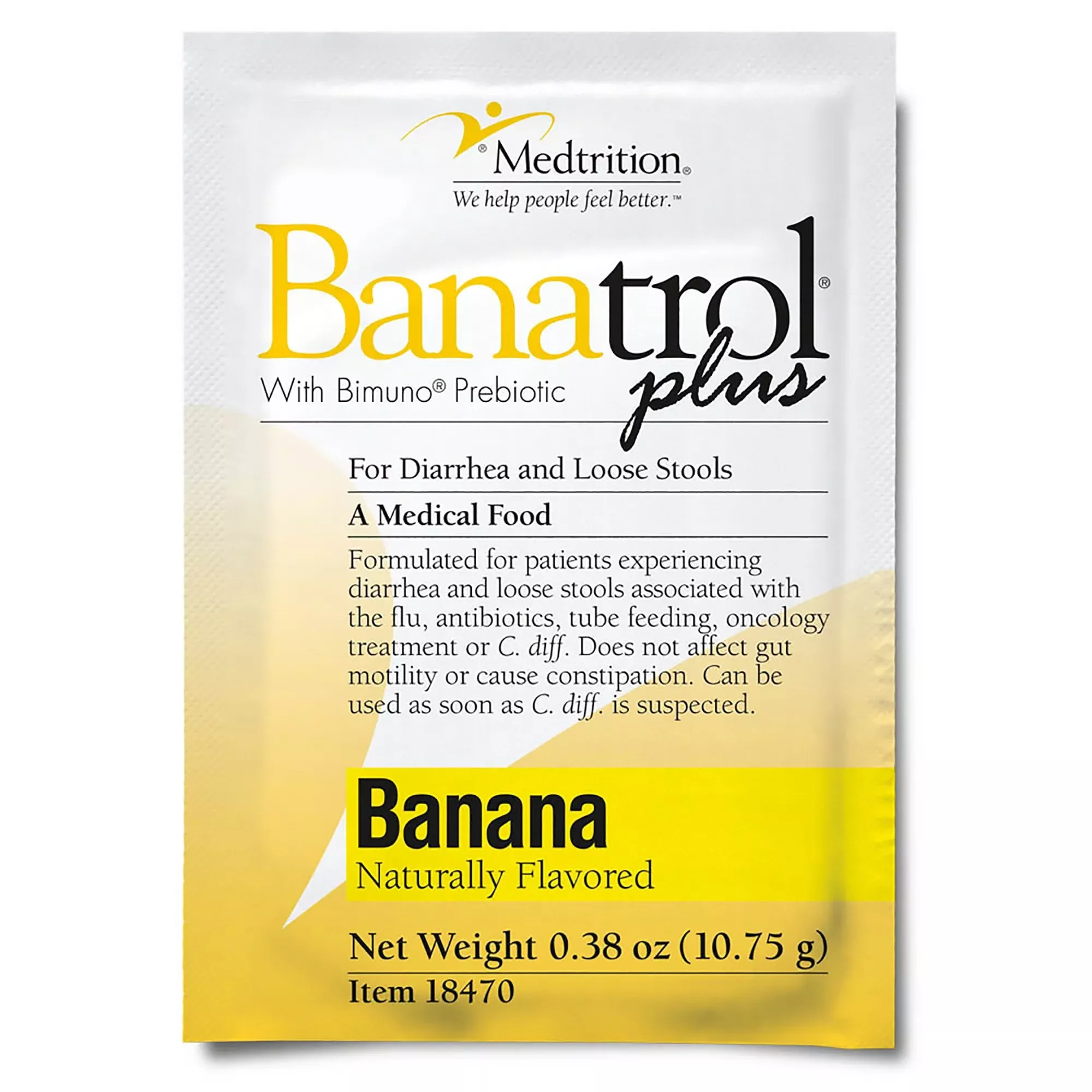 Banatrol Plus Banana Oral Supplement, 10.75 Gram Packet, 1 Each