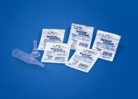 Bard Wide Band Male External Catheter, X-Large, 1 Each