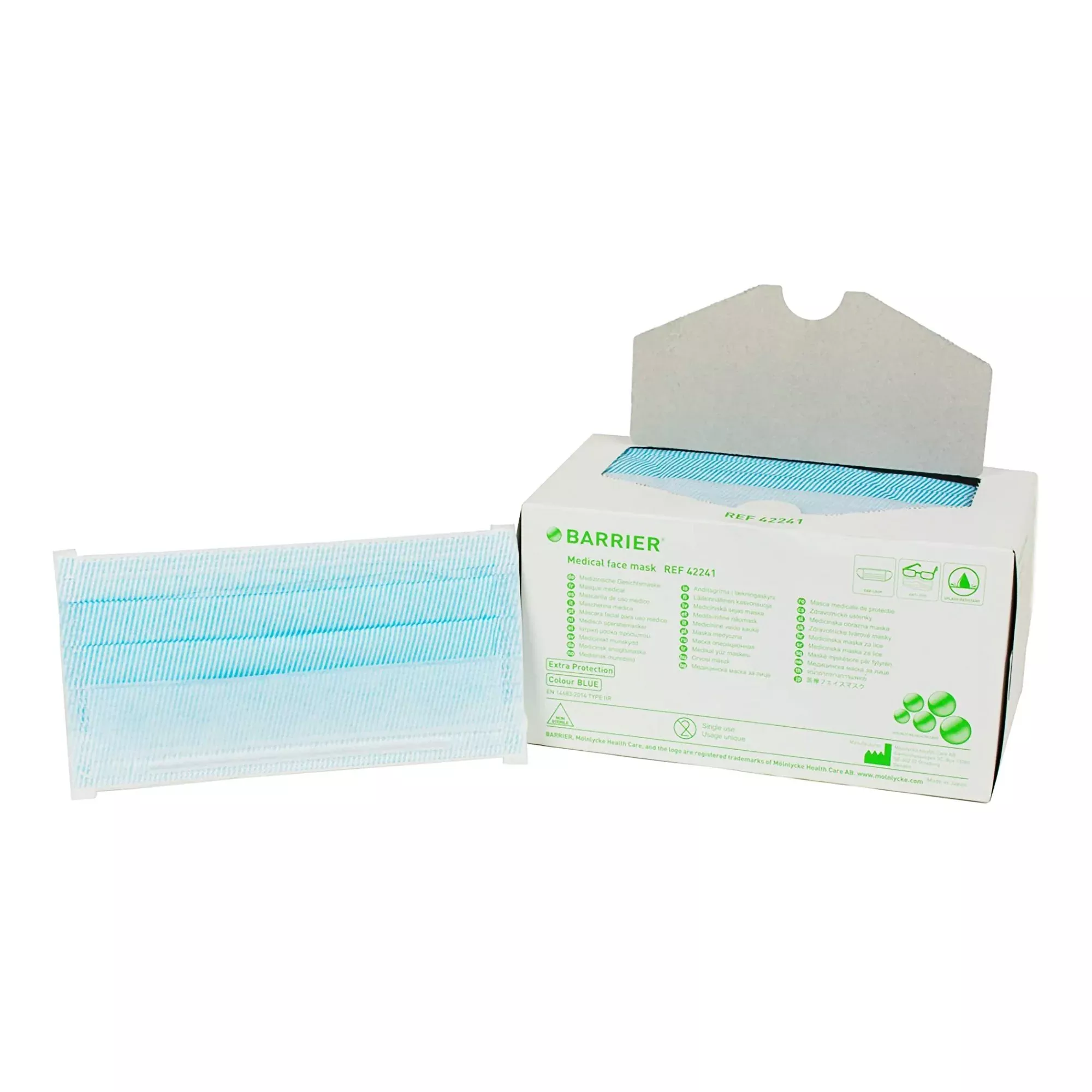 BarrierExtra Protection Surgical Mask, 1 Case of 500