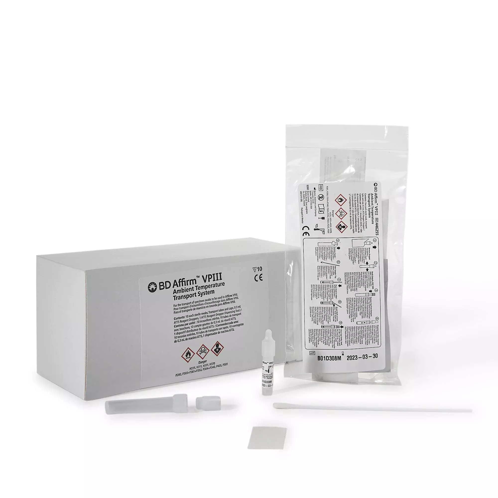 BD Affirm™ VPIII Ambient Temperature Transport System, 1 Each
