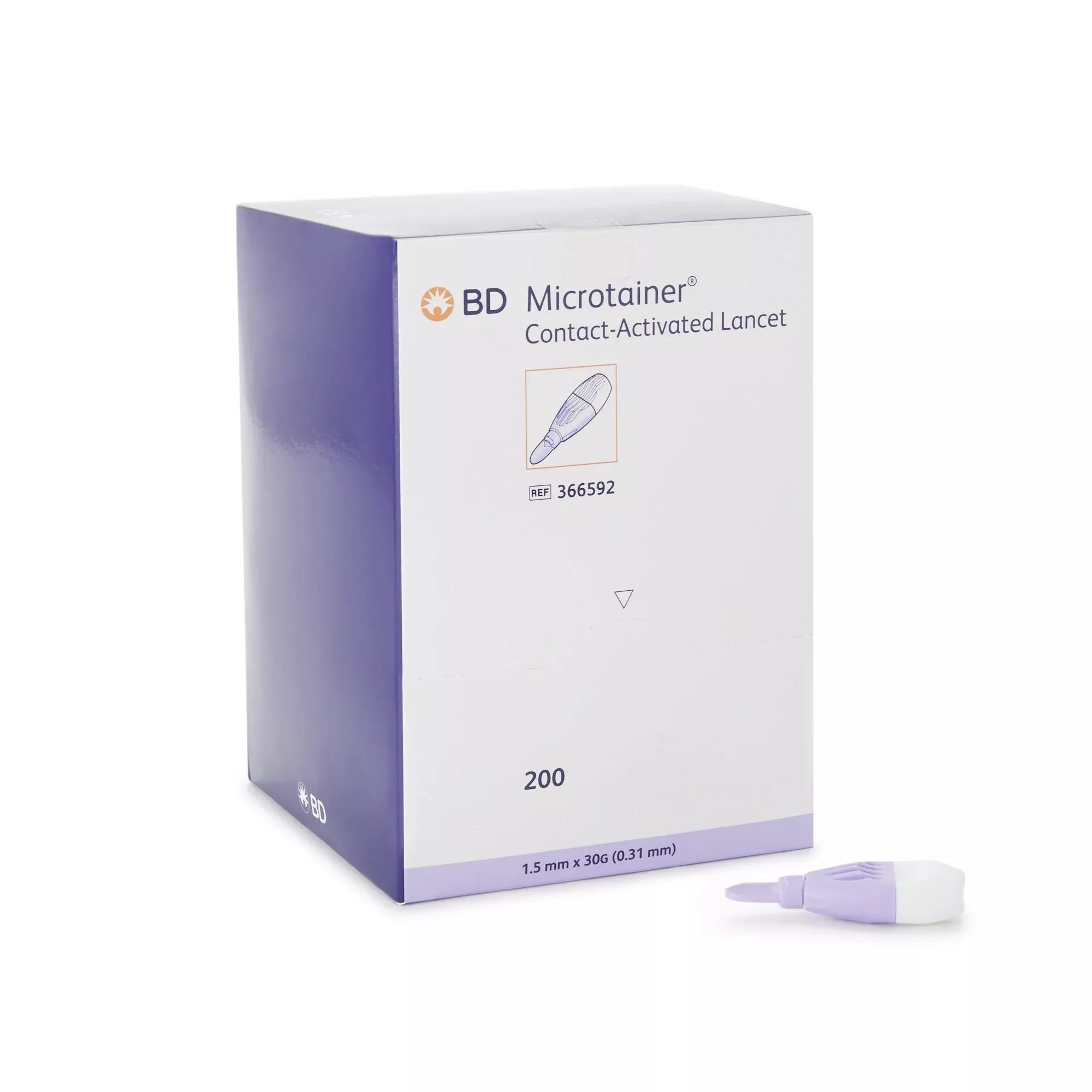 BD Microtainer™ Safety Lancet, 1 Case of 2000