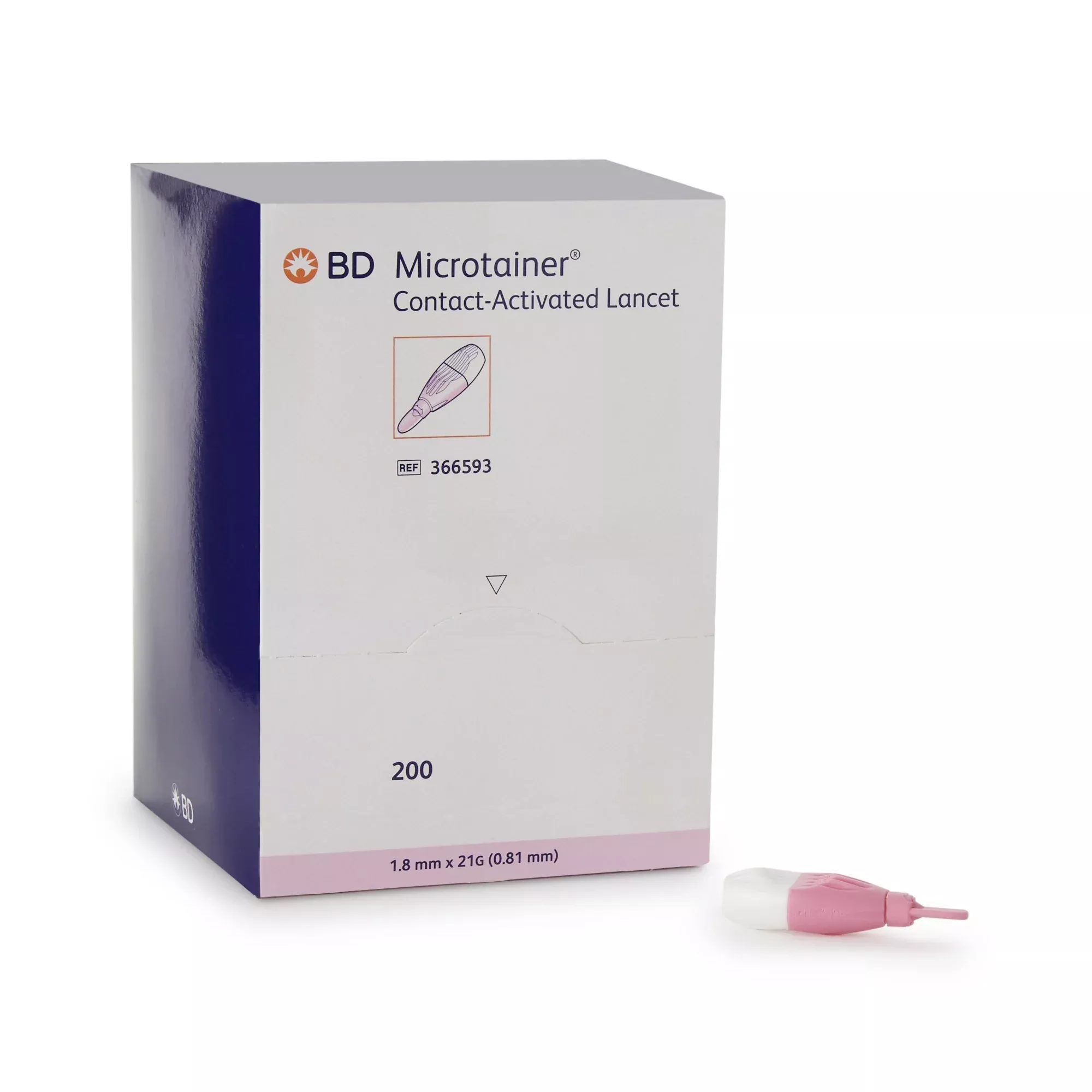 BD Microtainer™ Safety Lancet, 1 Pack of 200