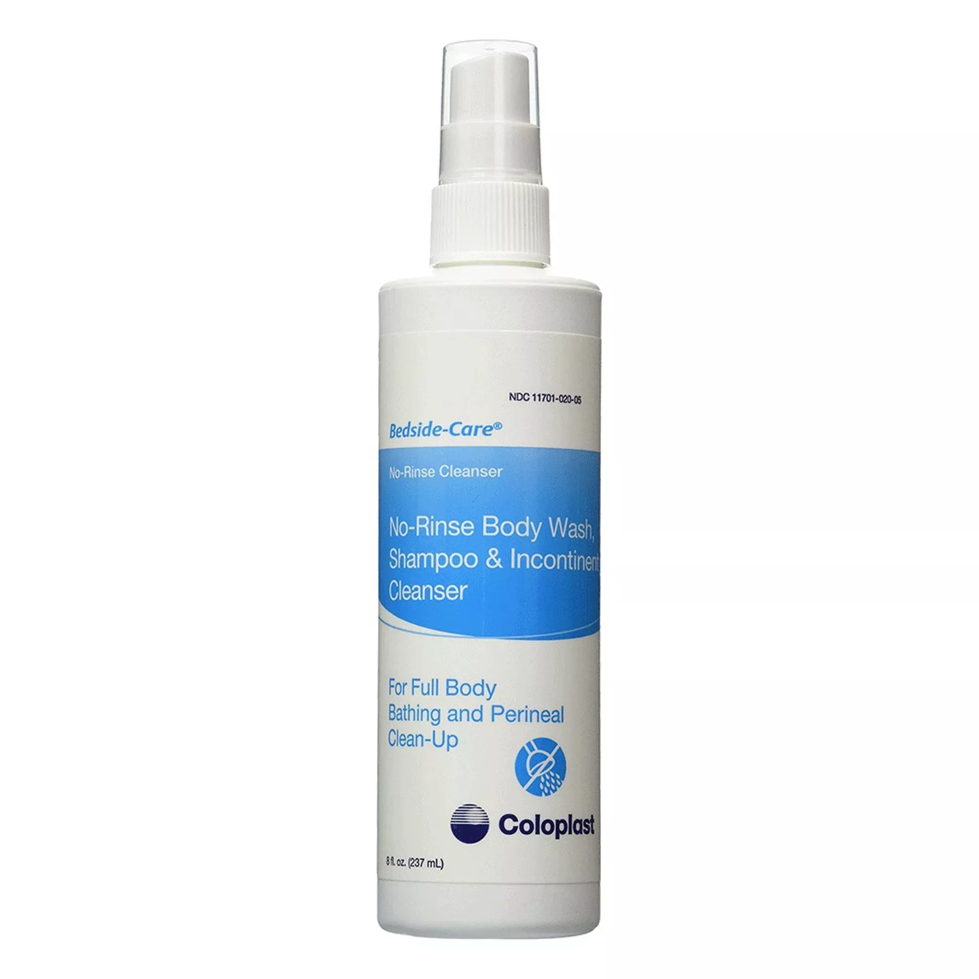 Bedside-Care Rinse-Free Shampoo and Body Wash, 1 Each