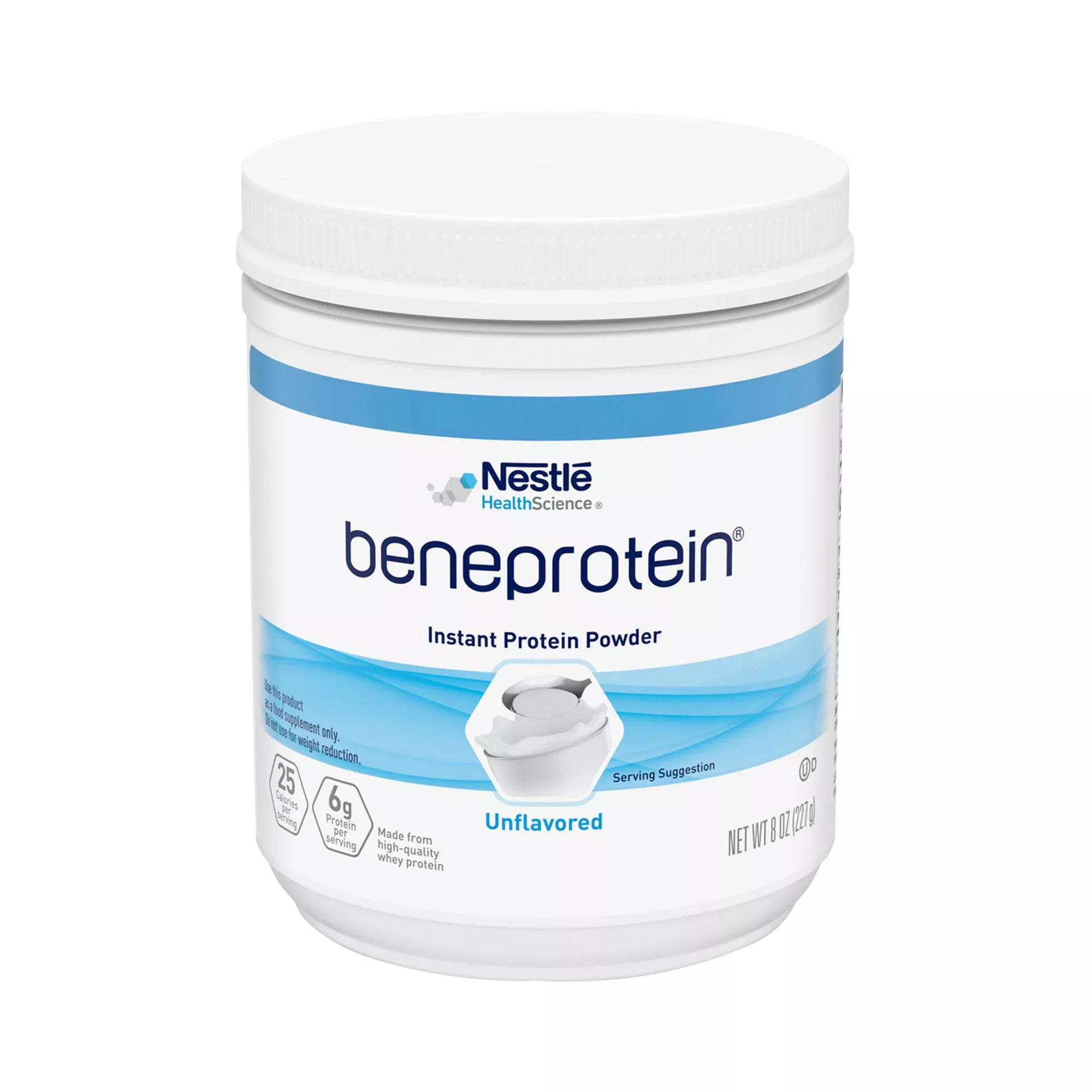 Beneprotein Protein Supplement, 8-ounce Canister, 1 Case of 6