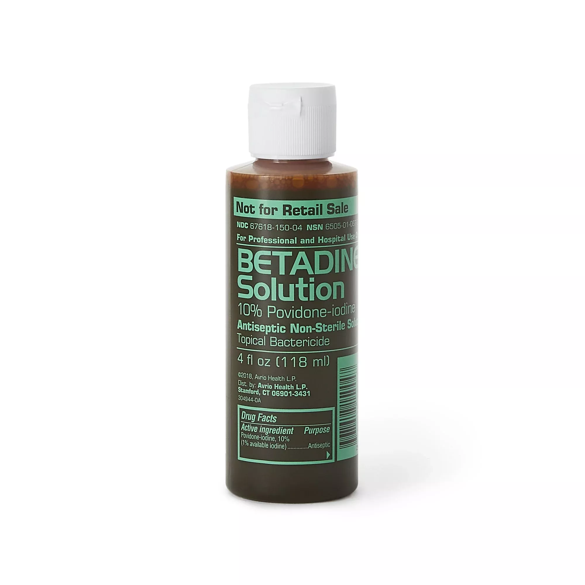 Betadine First Aid Antiseptic Solution, 4 oz., 1 Each