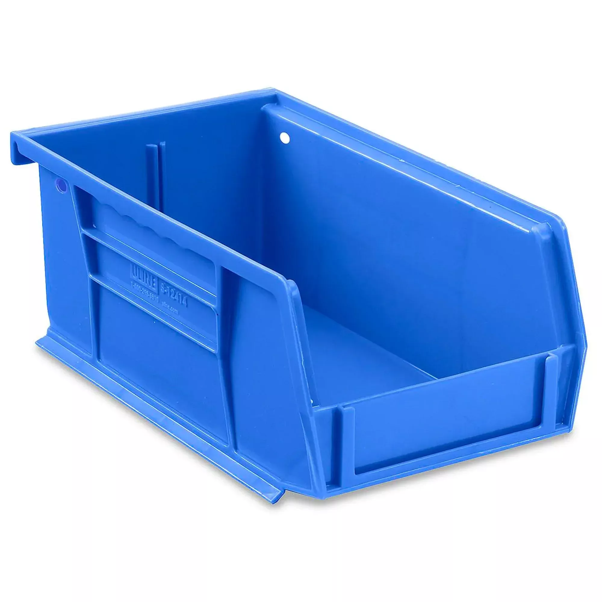 BIN STORAGE 7-1/2X4X3 BLU 24/BX ULINE