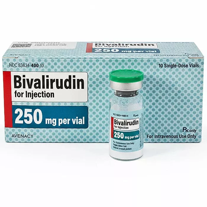 Bivalirudin Injection 250 mg Per Vial by Avenacy 10/Box (RX)