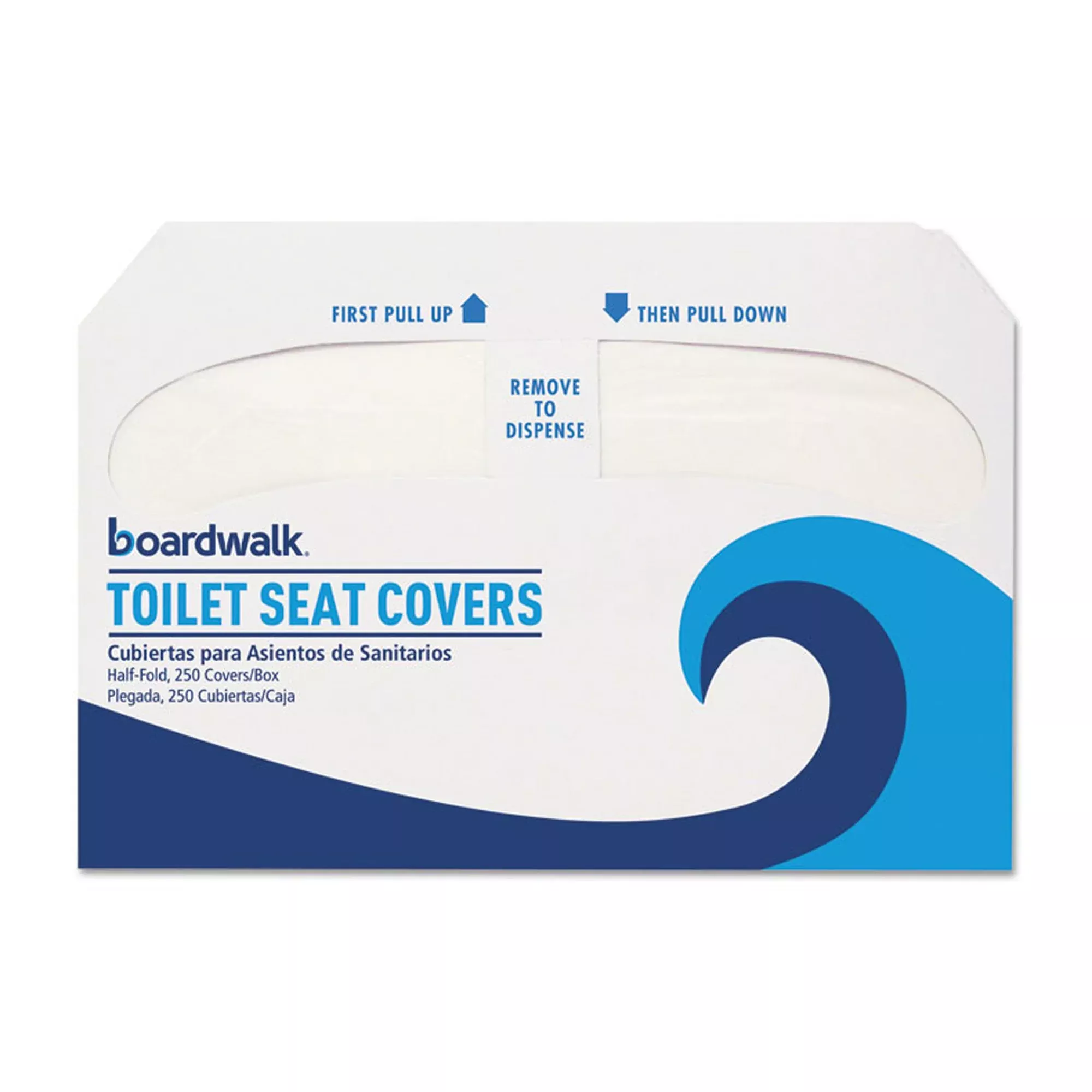 boardwalk Toilet Seat Cover, 1 Case of 10
