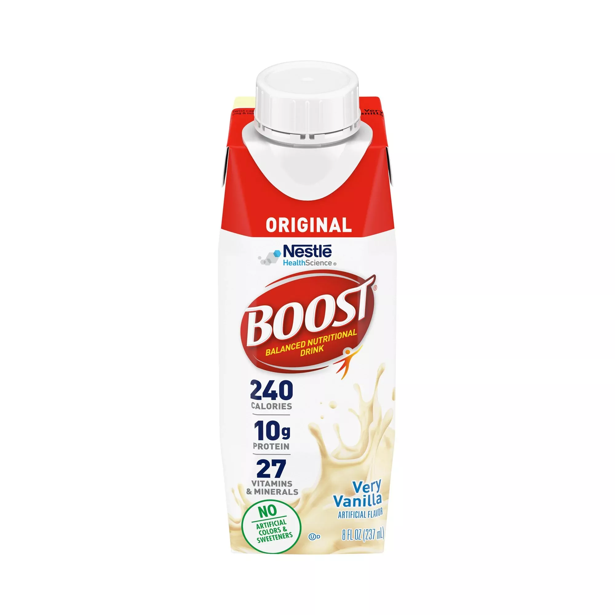 Boost Original Vanilla Oral Supplement, 8 oz. Carton, 1 Each