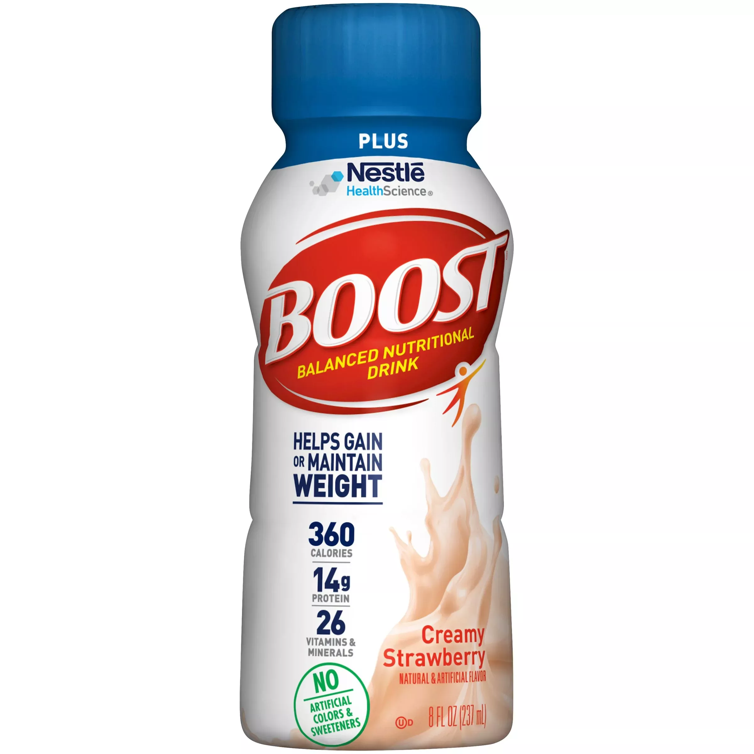 Boost Plus Strawberry Oral Supplement, 8 oz. Bottle, 1 Pack of 6