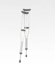Breg Aluminum Underarm Crutches, Tall Adult, 1 Each