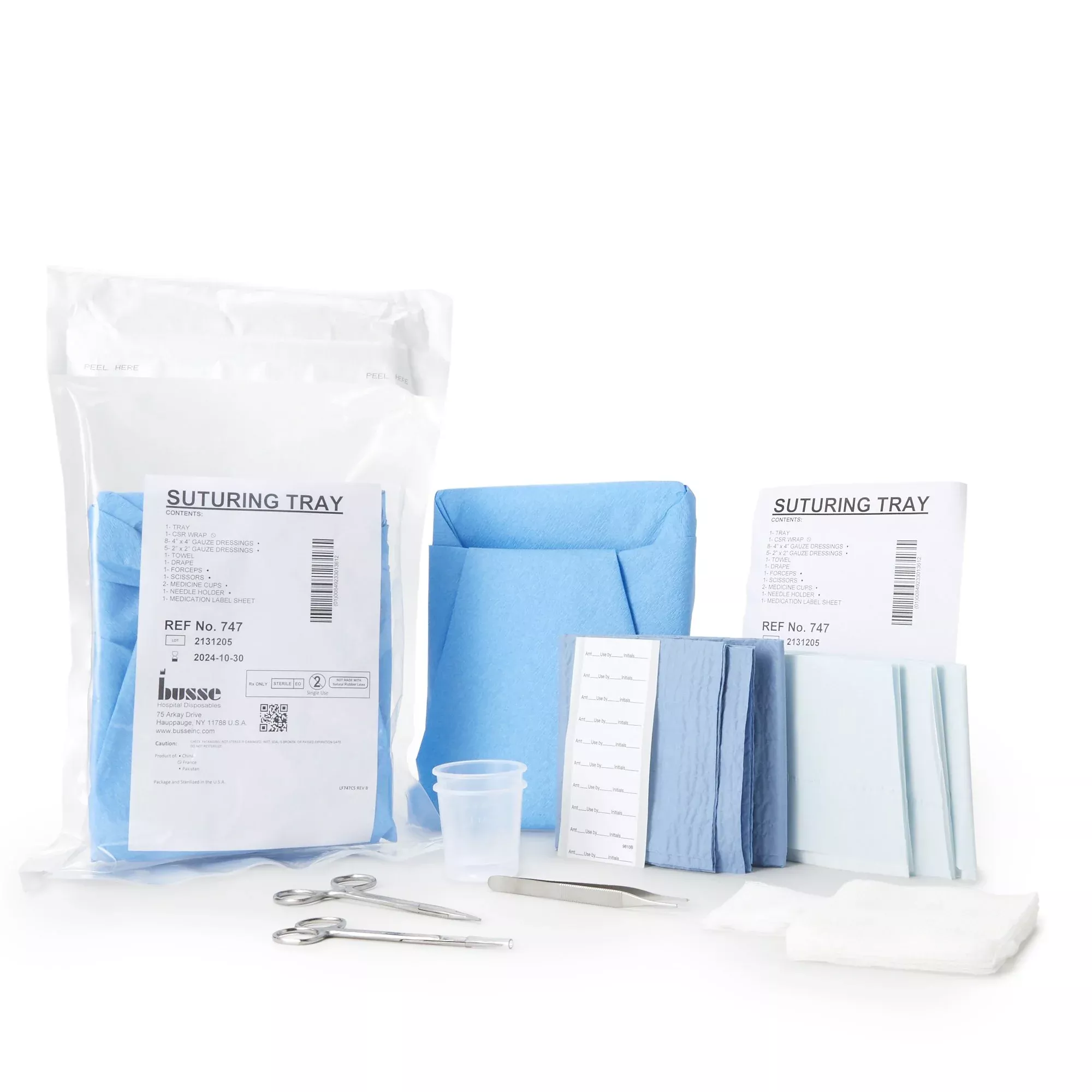 Busse Suturing Tray, 1 Each