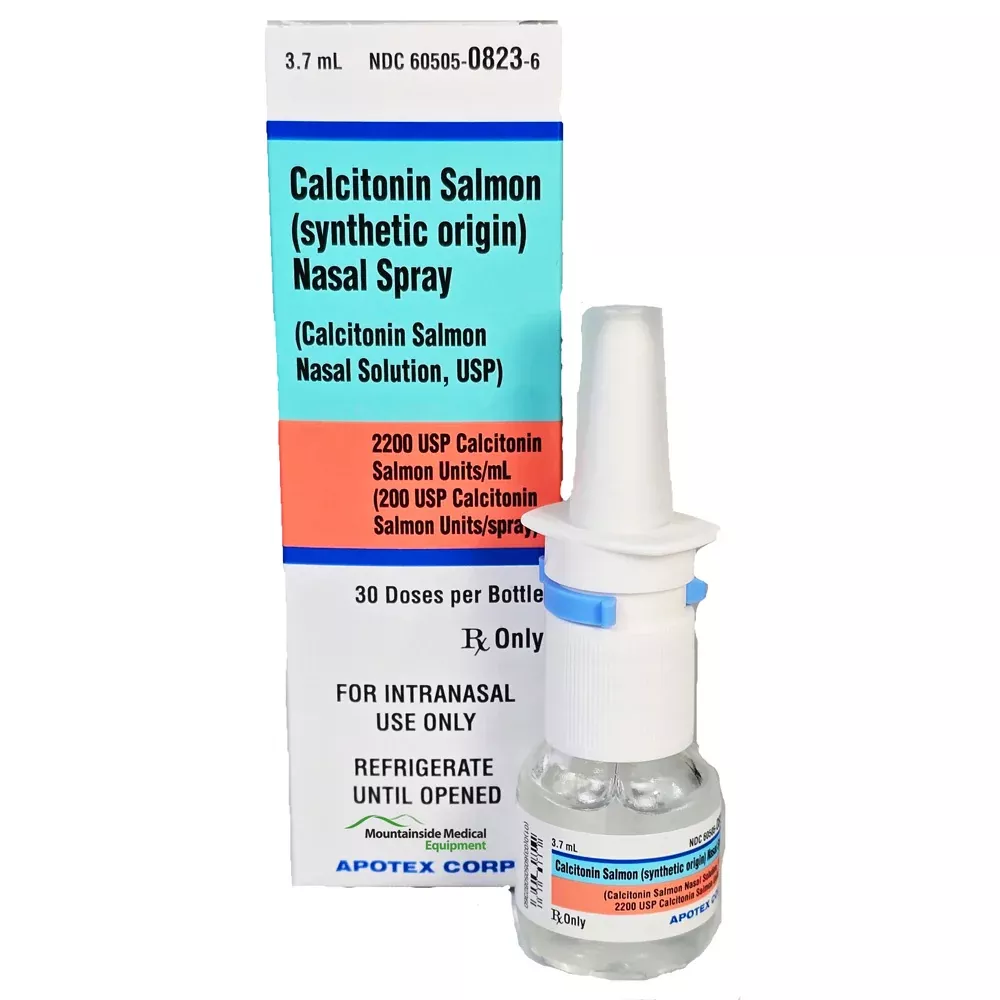 Calcitonin Salmon Nasal Spray 200U Strength 3.7 mL (RX) **Refrigeration Required