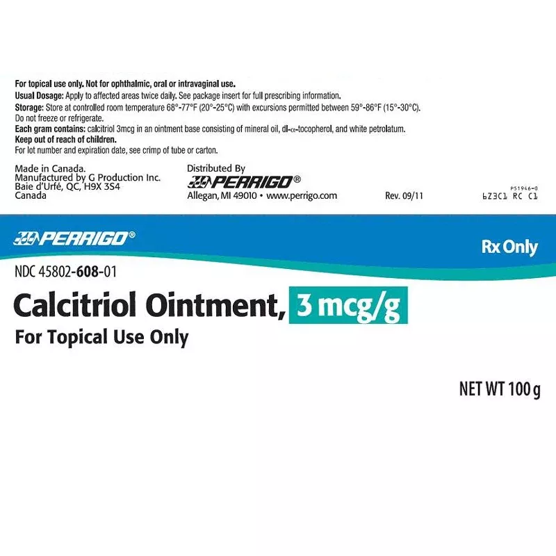 Calcitriol Ointment 3 mcg/g for Topical Use by Padagis (RX)