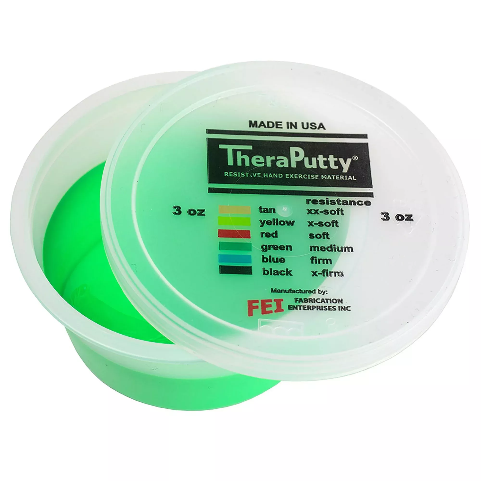 CanDo TheraPutty™ Therapy Putty, Medium, 3 oz., 1 Each