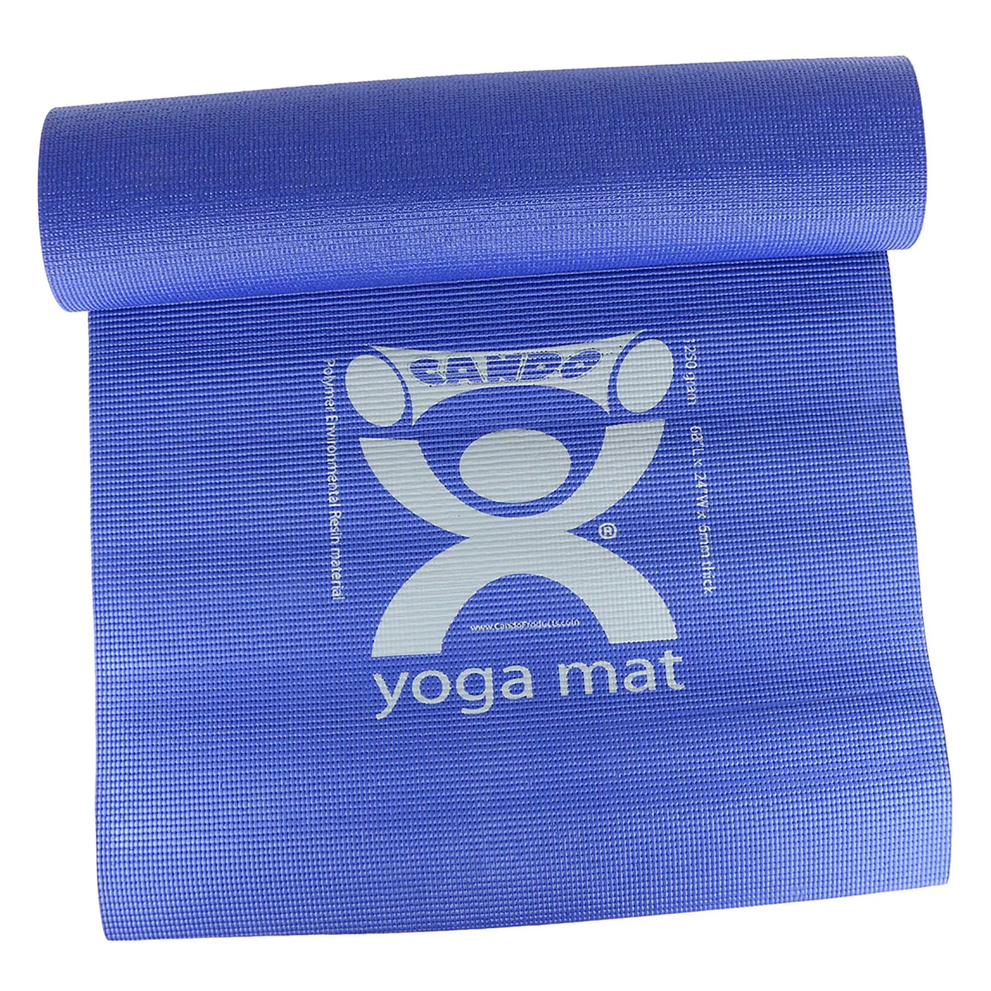 CanDo Yoga Mat, 24 x 68 Inch, 1 Each