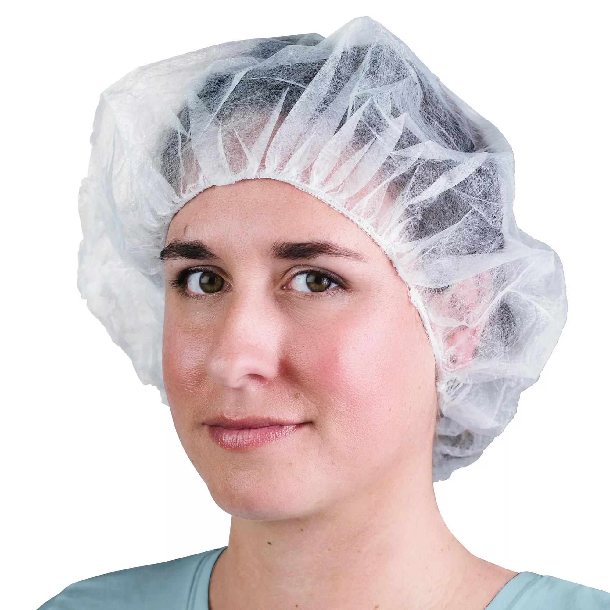 CAP, BOUFFANT SPP LF WHT 10G 24" (100/BG 10BG/CS)