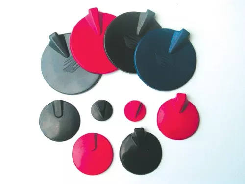 Carbonflex Electrodes-Silicone Insulated 2 x2Red Active