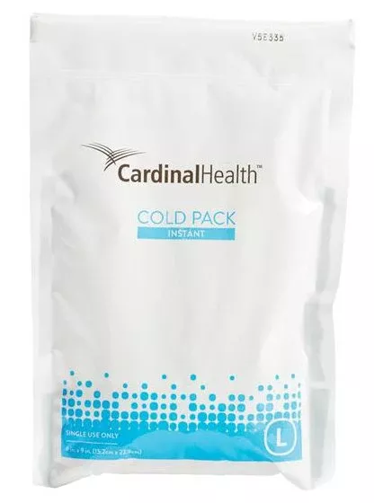 Cardinal Health™ Instant Cold Pack, 6 x 9 Inch, 1 Case of 16